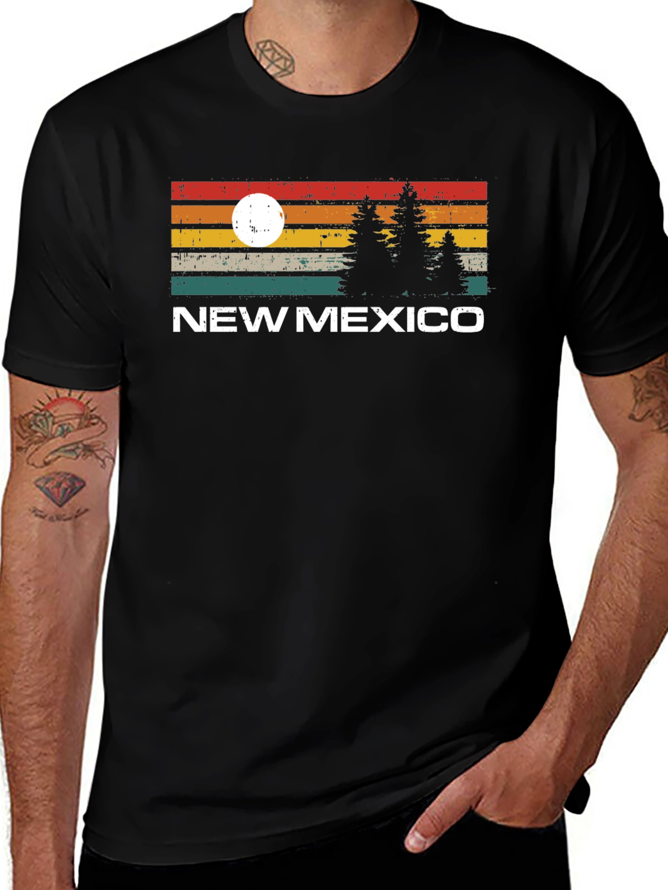 New Mexico Retro Graphic Tee