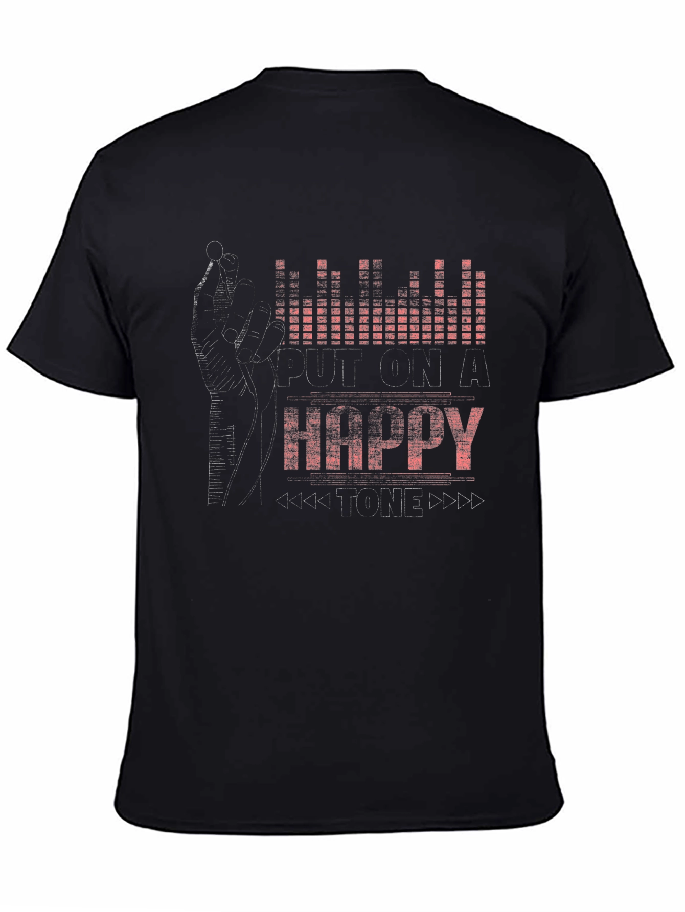 Put On A Happy Tone Graphic T-Shirt