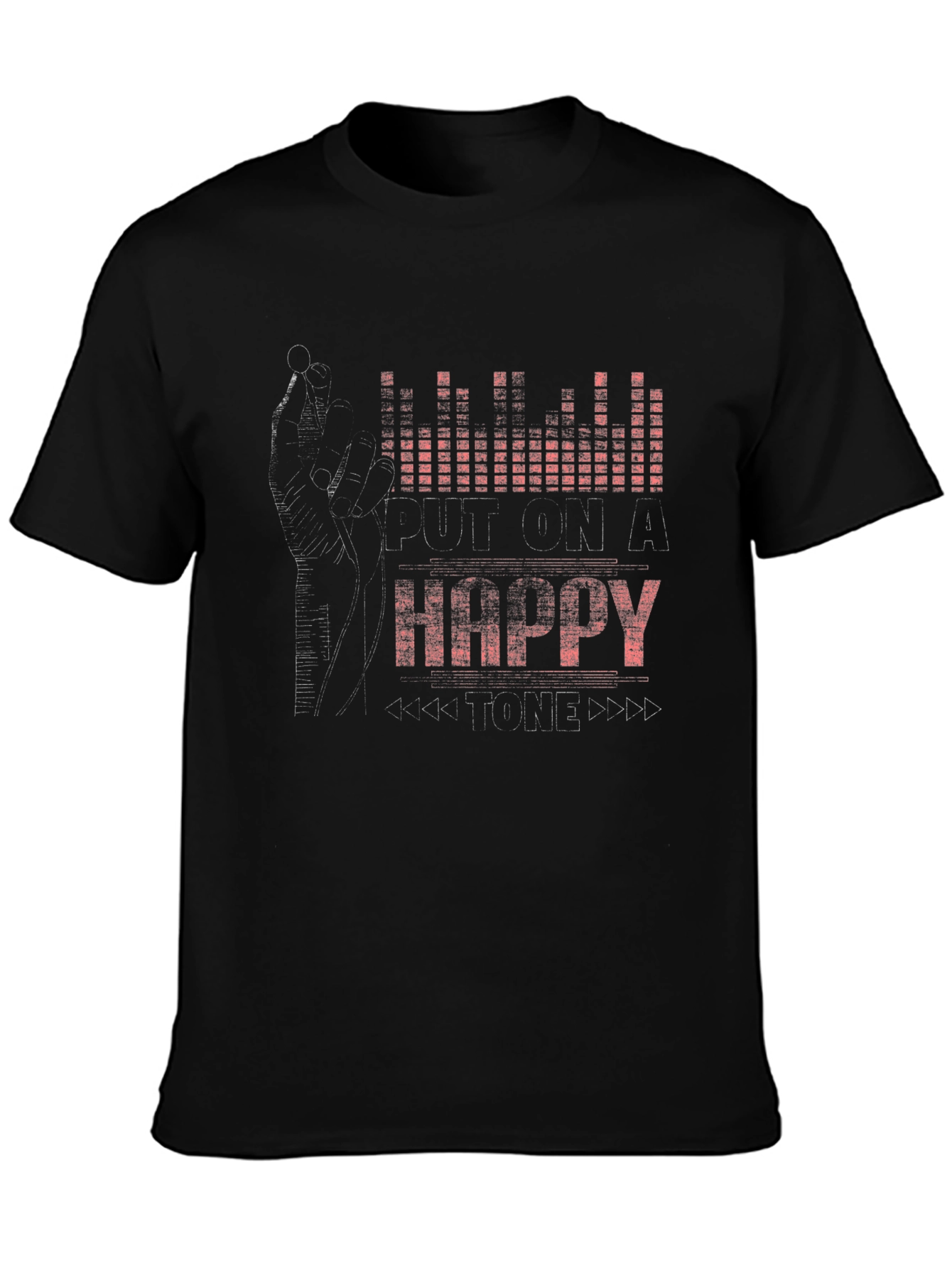 Put On A Happy Tone Graphic T-Shirt