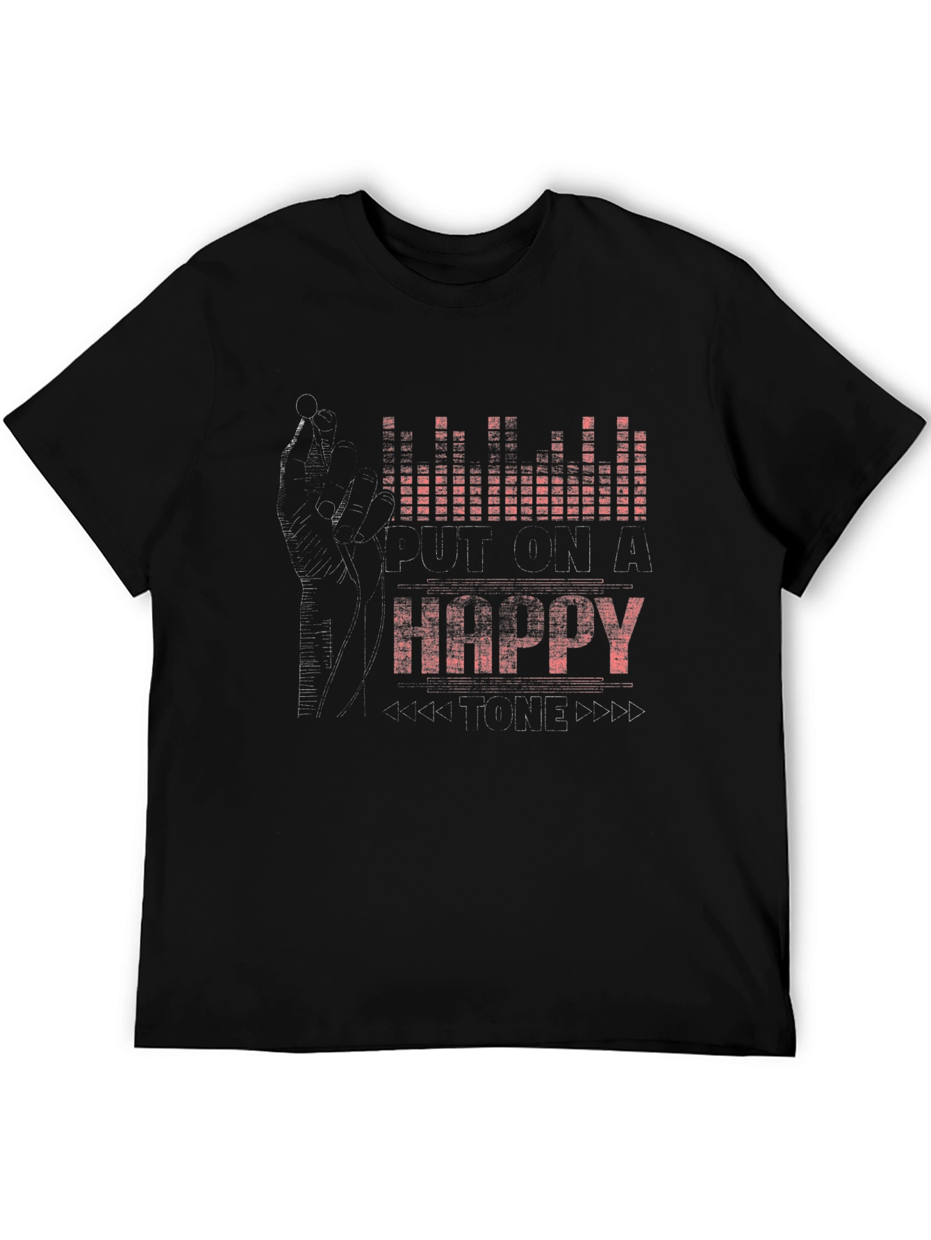 Put On A Happy Tone Graphic T-Shirt