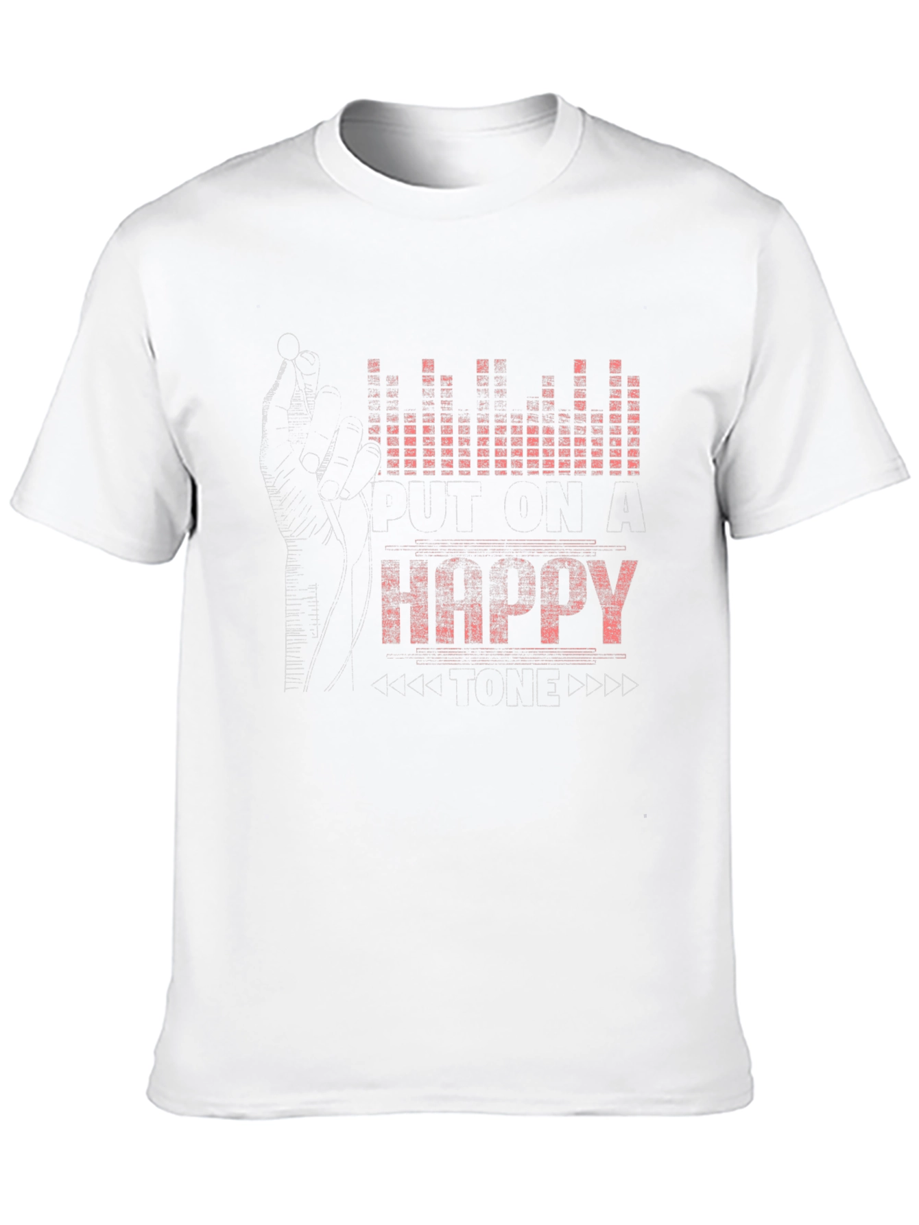 Put On A Happy Tone Graphic T-Shirt