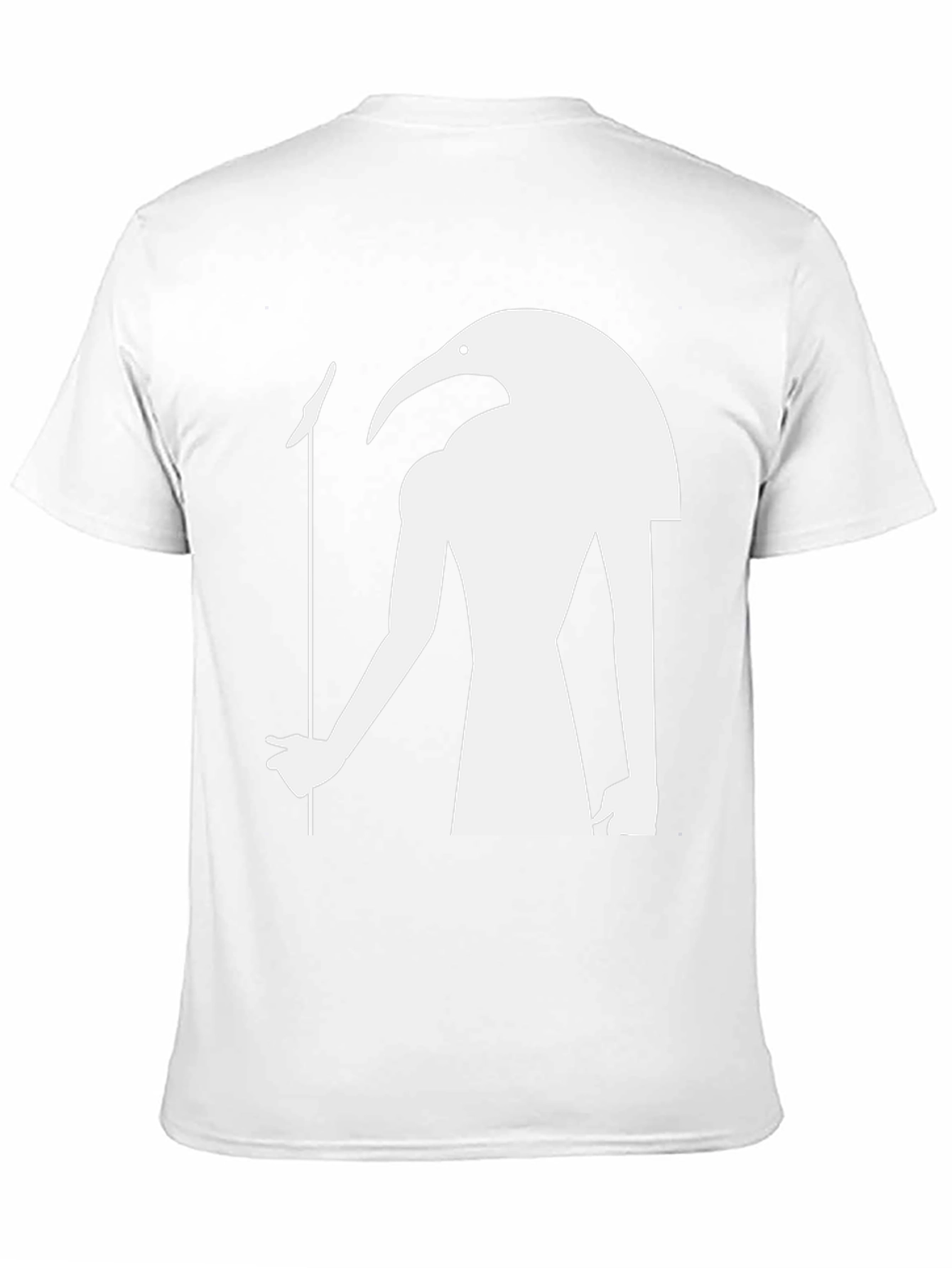 Thoth Egyptian God Graphic Tee - Unisex Black T-Shirt