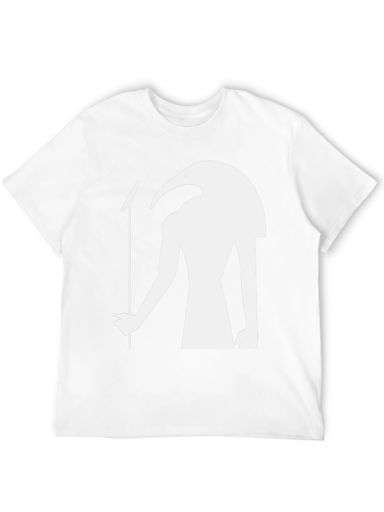 Thoth Egyptian God Graphic Tee - Unisex Black T-Shirt