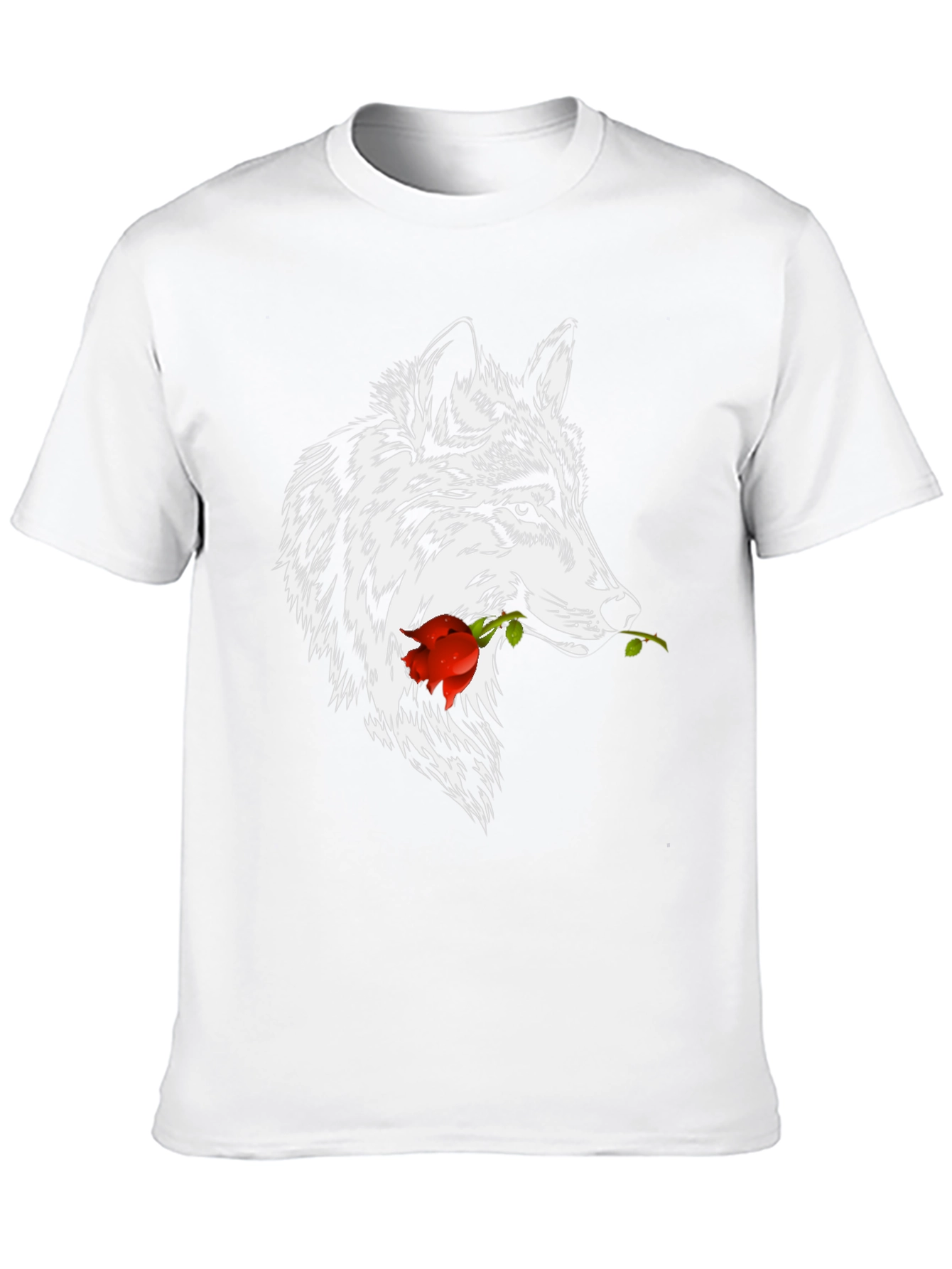 Wolf & Rose Graphic Tee - Black