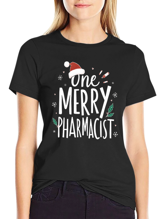 One Merry Pharmacist Christmas T-Shirt