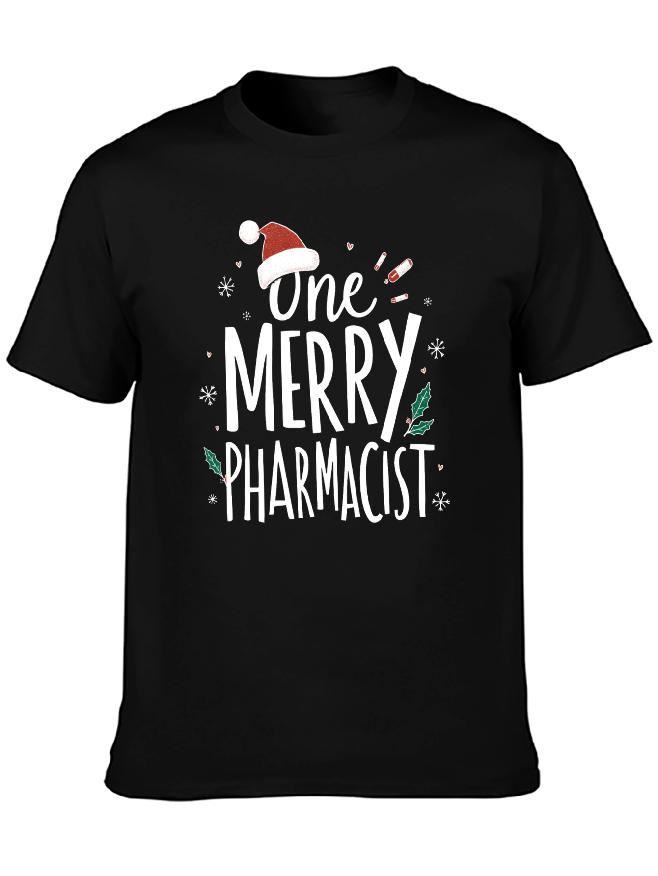 One Merry Pharmacist Christmas T-Shirt