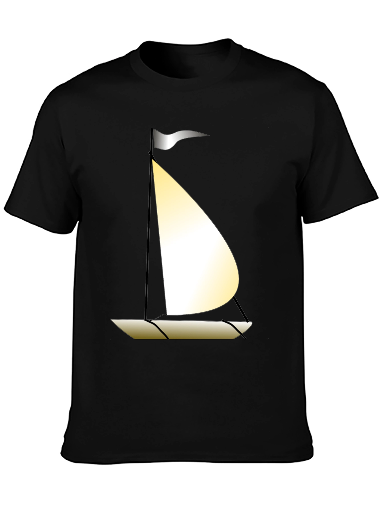 Sailboat Graphic T-Shirt - Casual Style