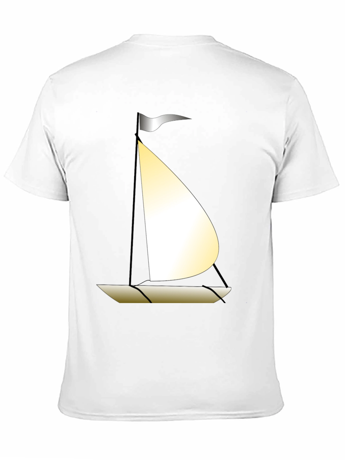 Sailboat Graphic T-Shirt - Casual Style