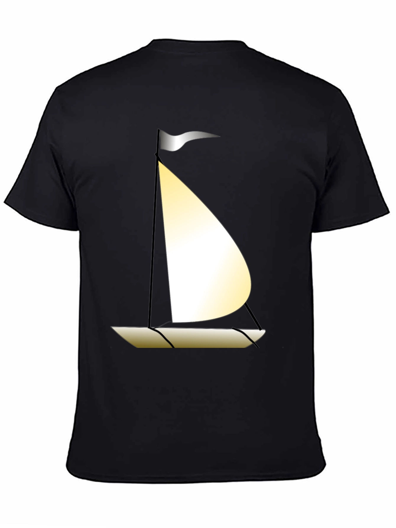 Sailboat Graphic T-Shirt - Casual Style
