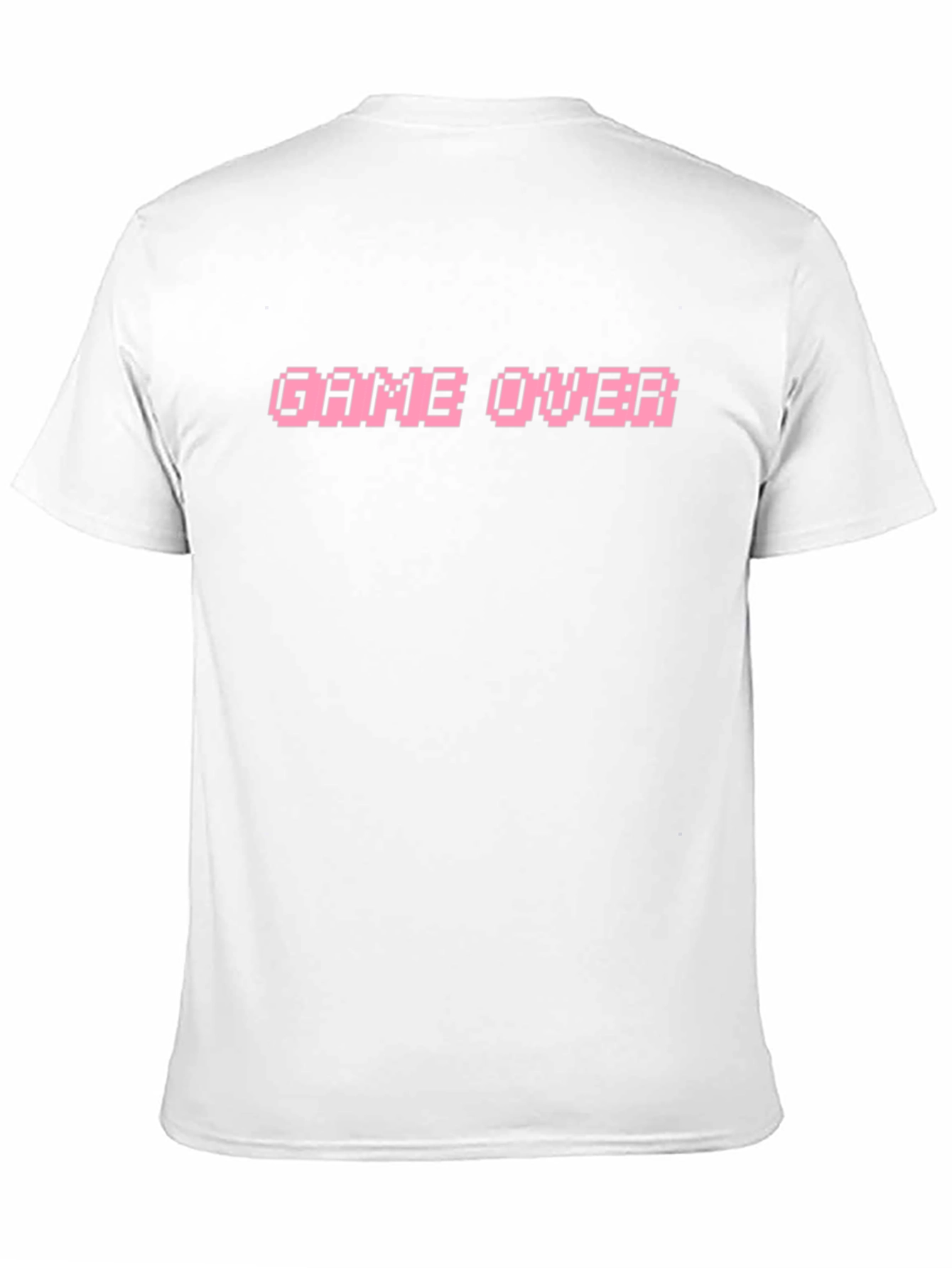 Retro Game Over Pixel Art Graphic Tee