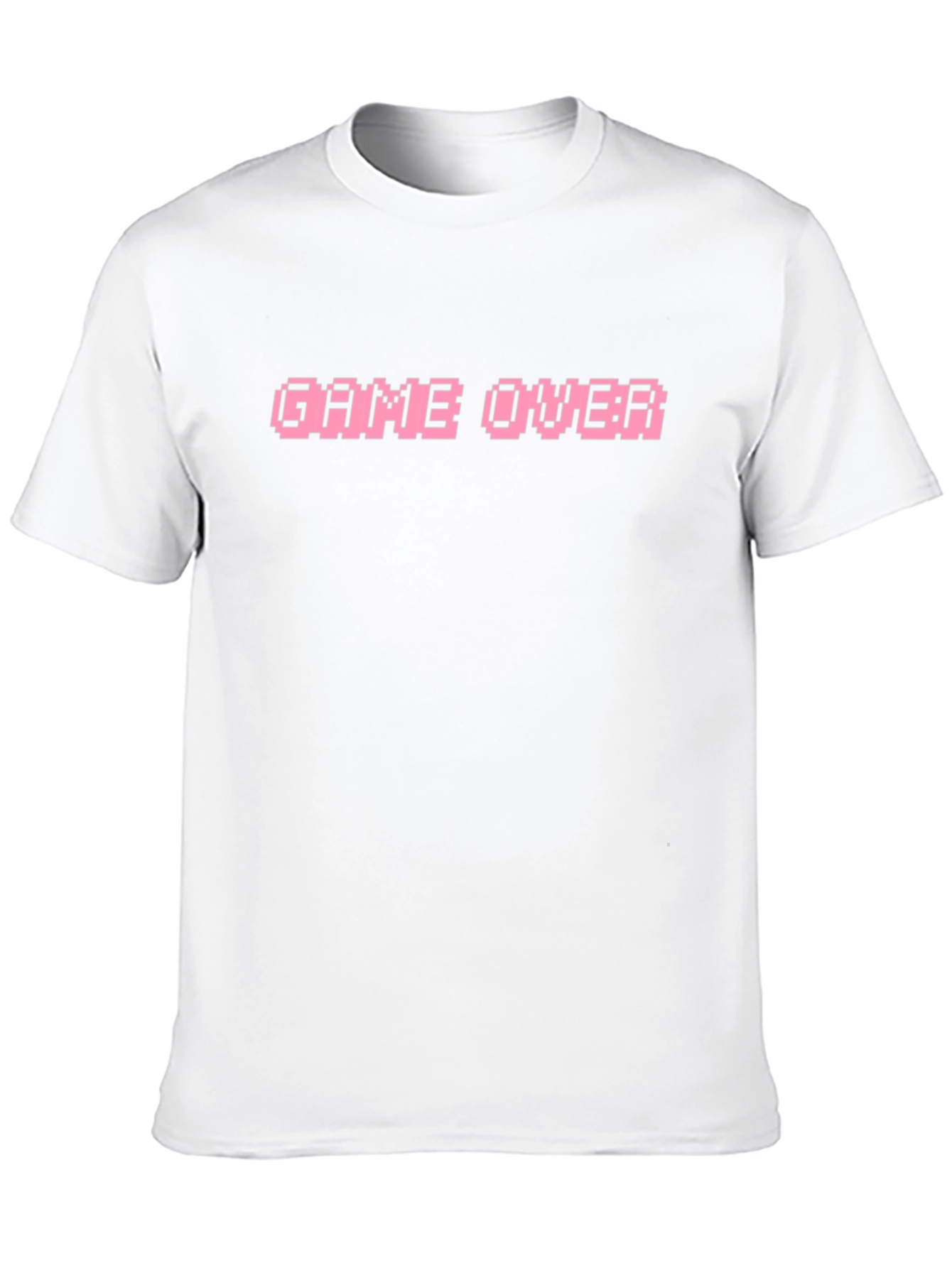 Retro Game Over Pixel Art Graphic Tee