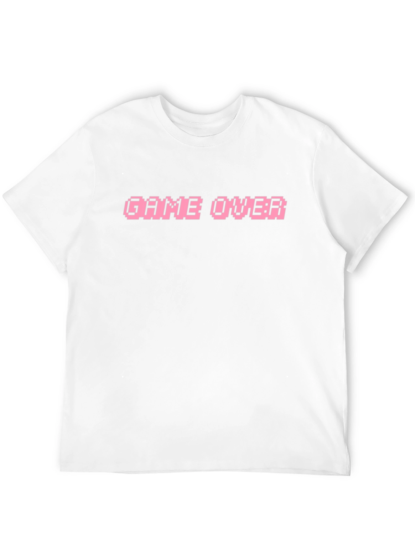 Retro Game Over Pixel Art Graphic Tee