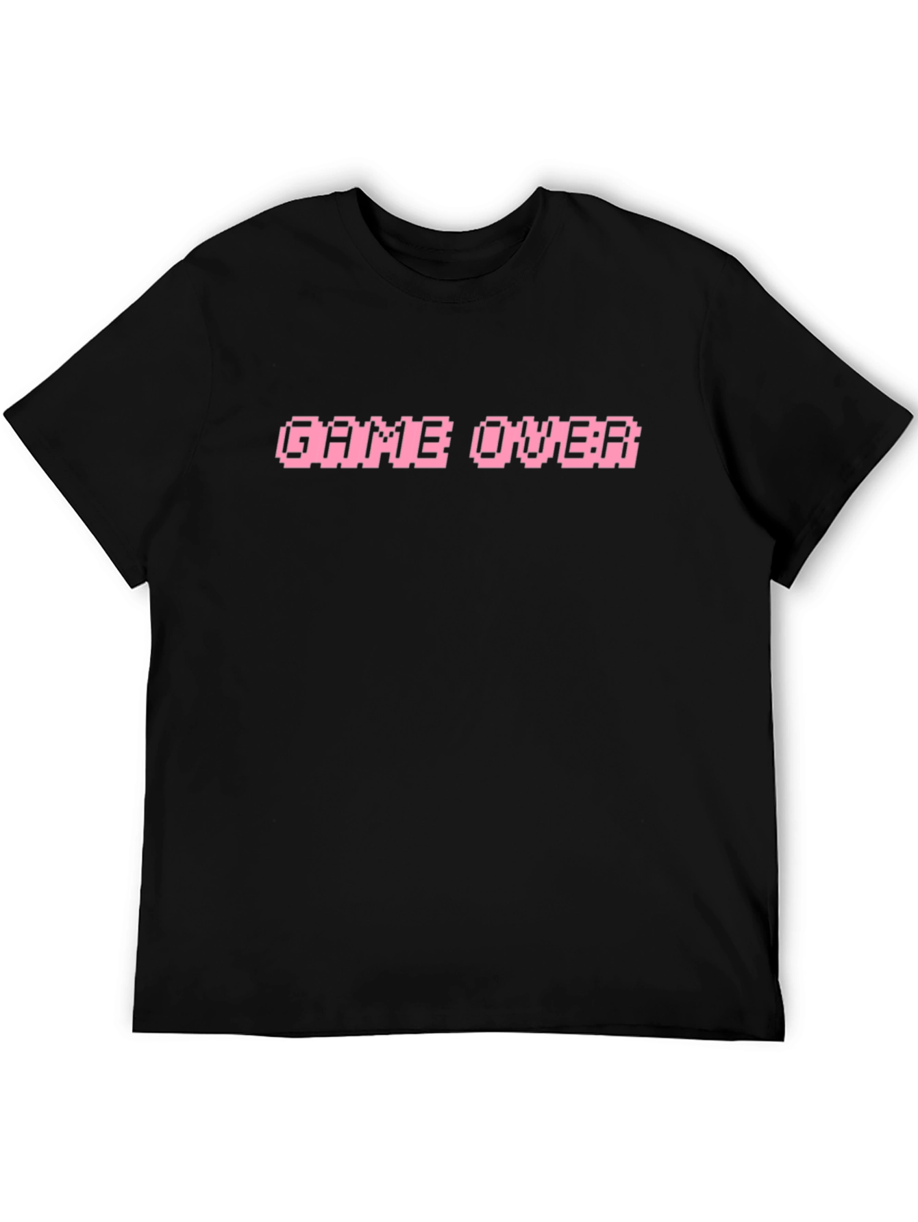 Retro Game Over Pixel Art Graphic Tee