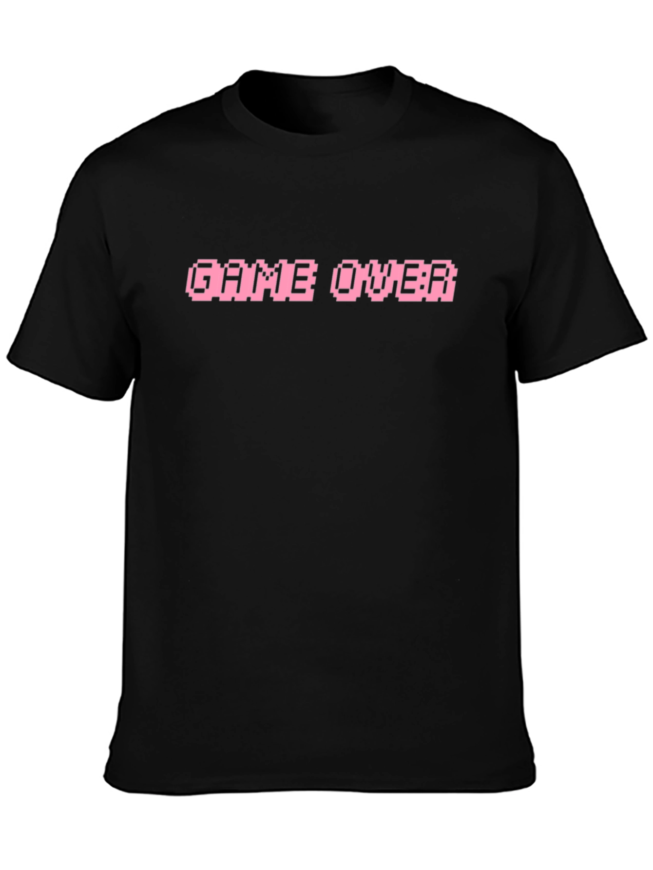 Retro Game Over Pixel Art Graphic Tee