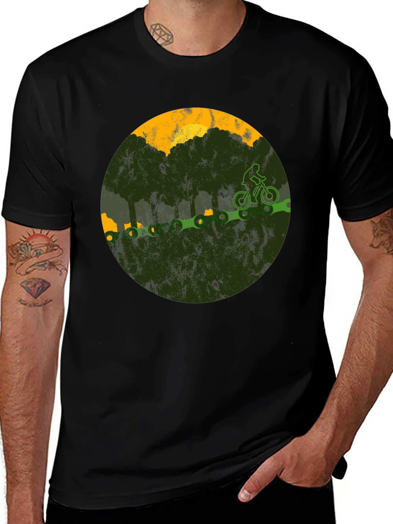 Mountain Biker T-Shirt - Outdoor Adventure Tee