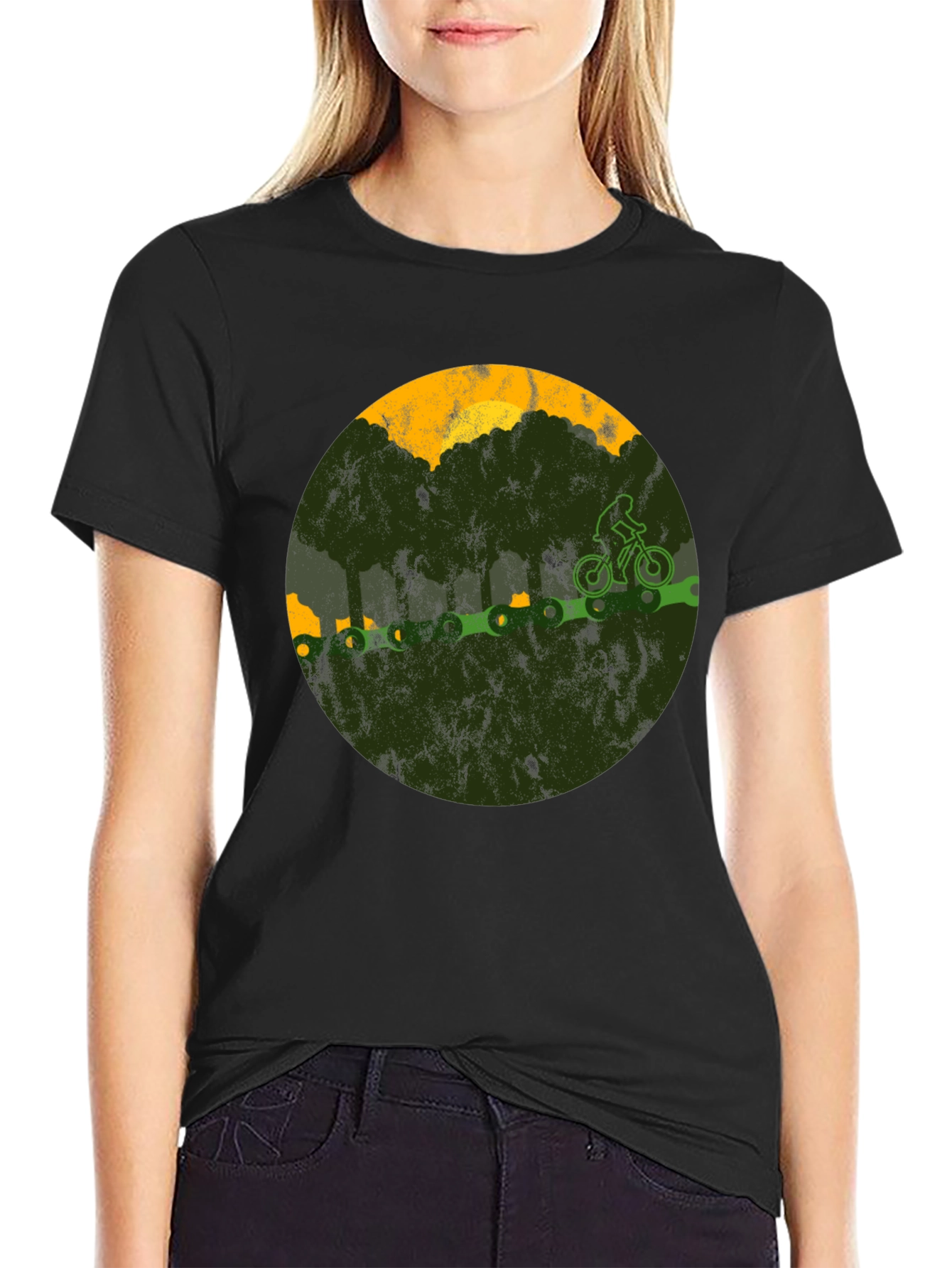Mountain Biker T-Shirt - Outdoor Adventure Tee