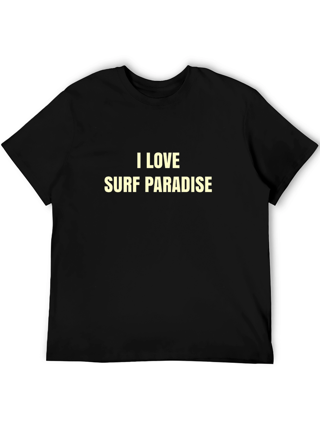 Surf Paradise Black T-Shirt
