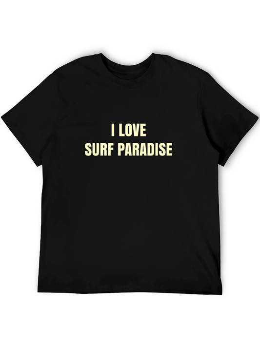 Surf Paradise Black T-Shirt