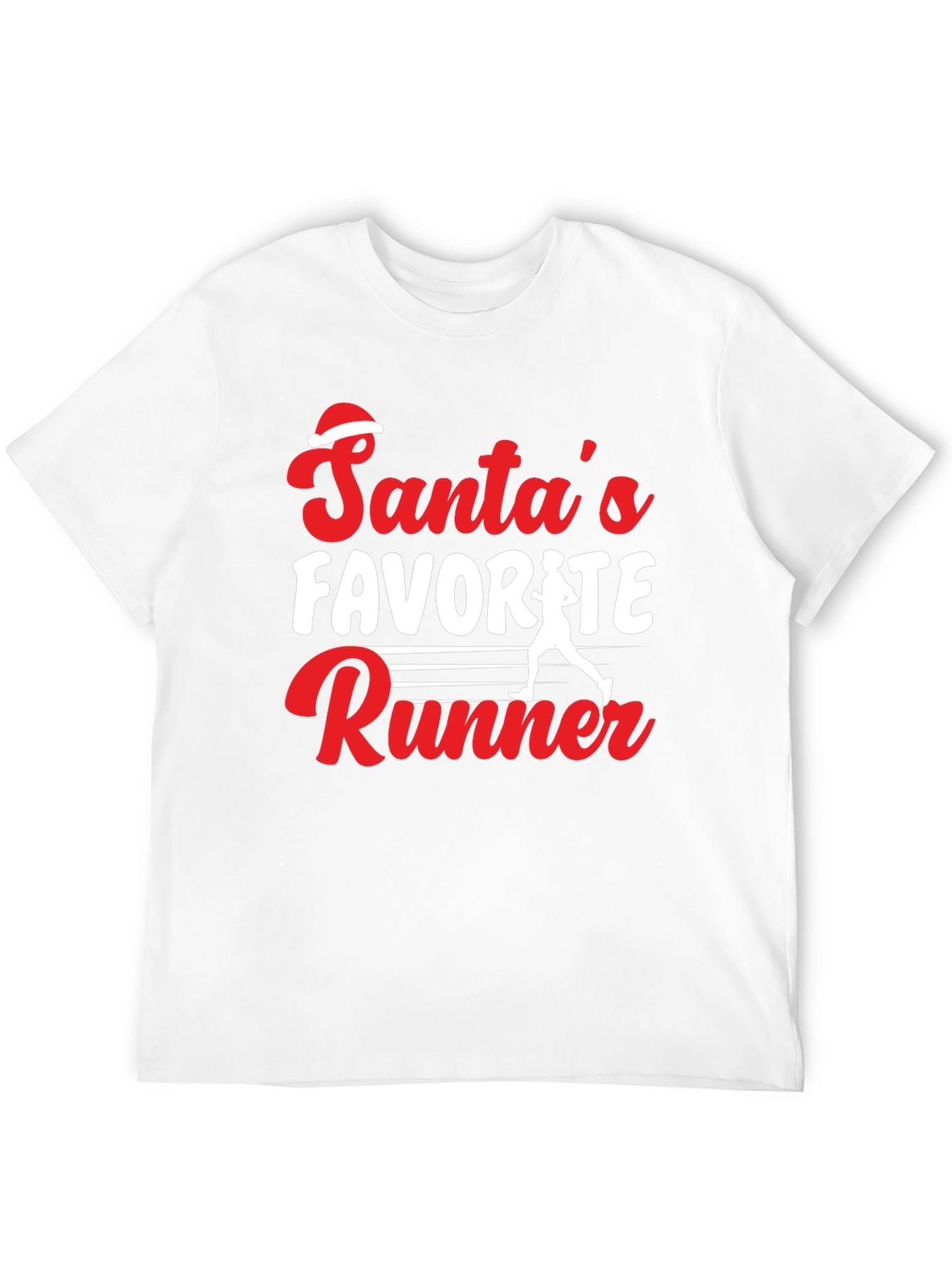 Santas Favorite Runner T-Shirt