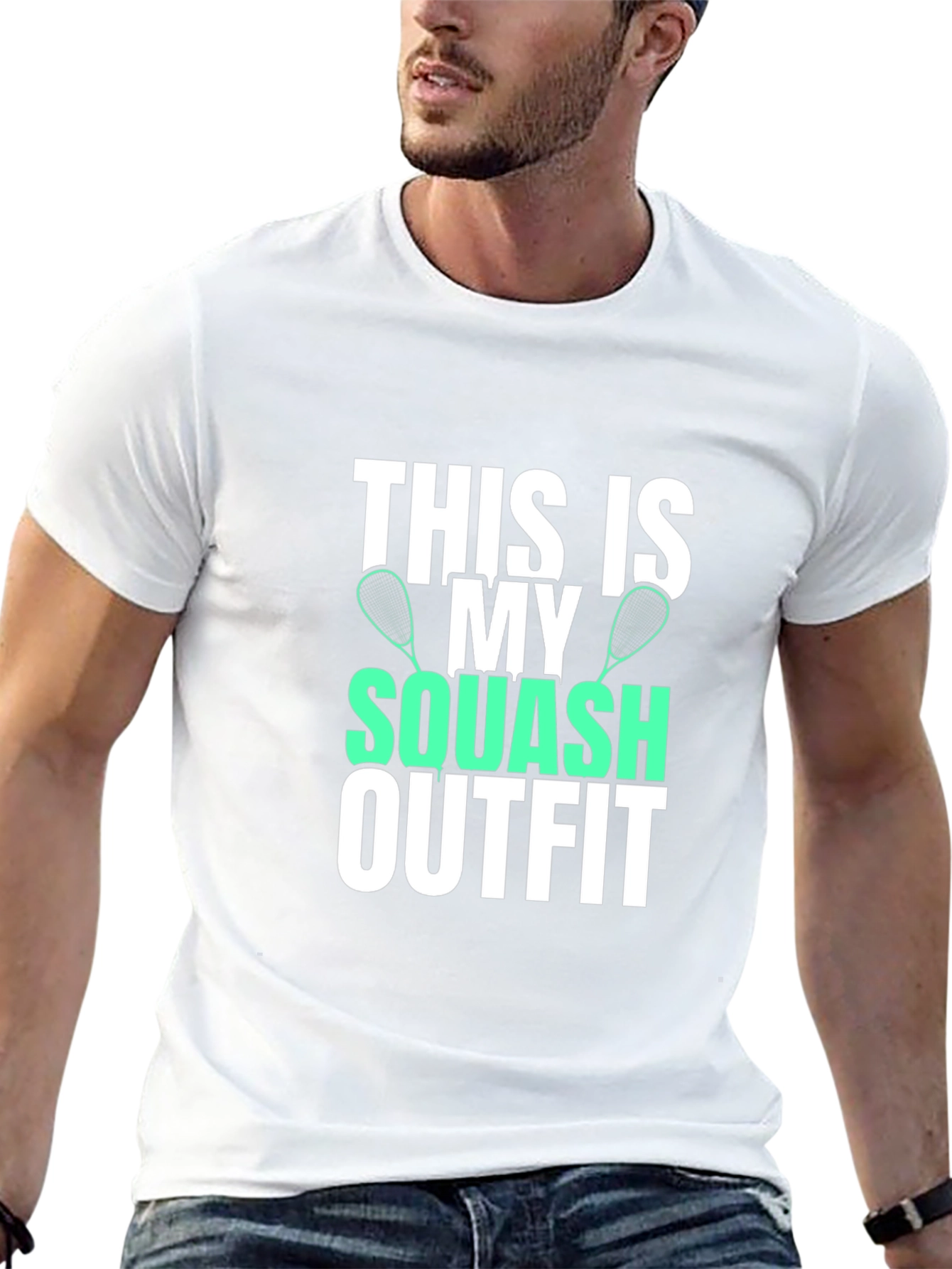 Squash Outfit T-Shirt - Perfect for Players