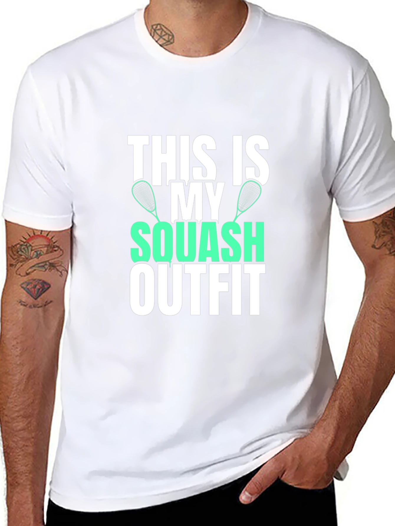 Squash Outfit T-Shirt - Perfect for Players