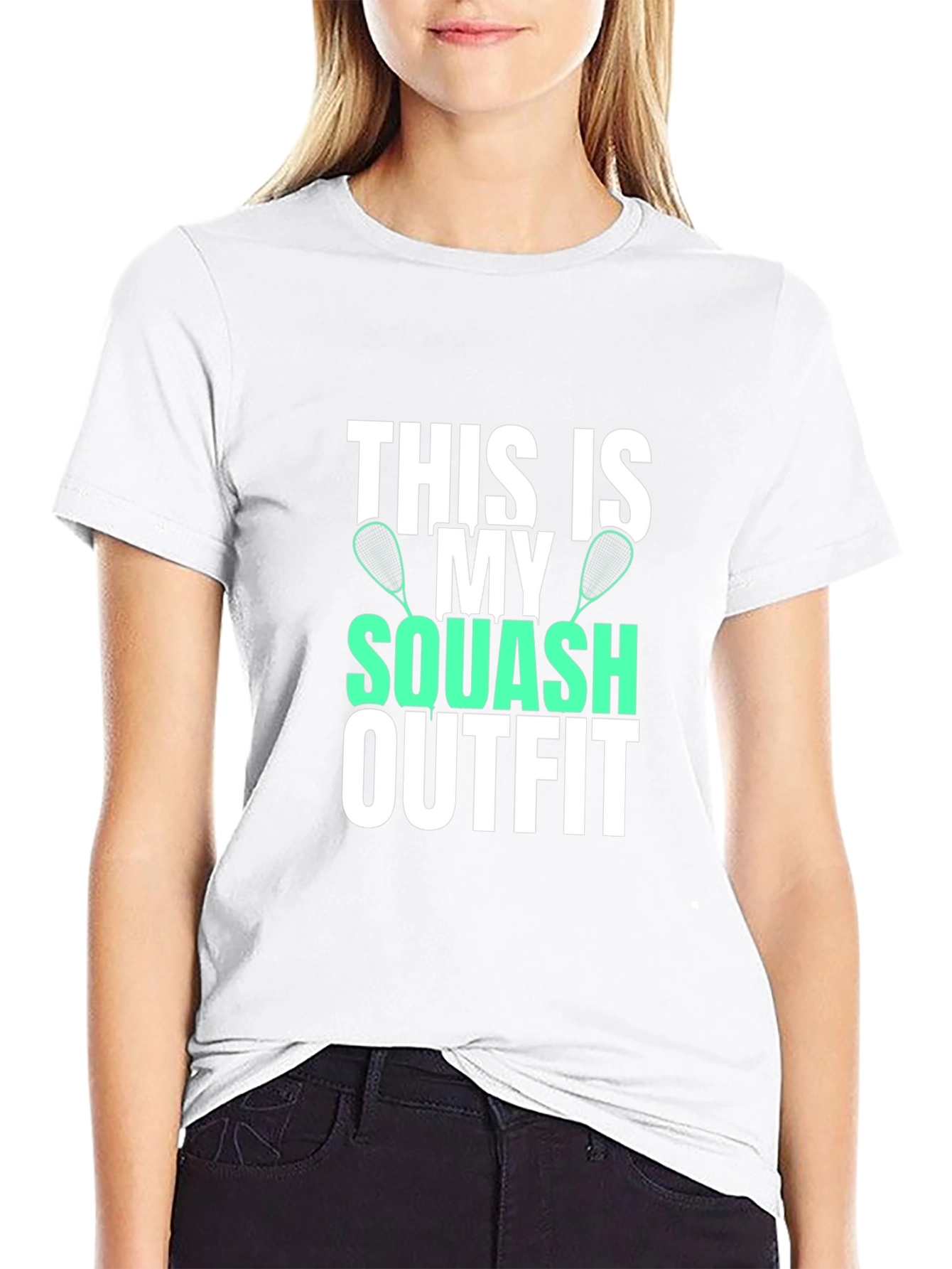 Squash Outfit T-Shirt - Perfect for Players