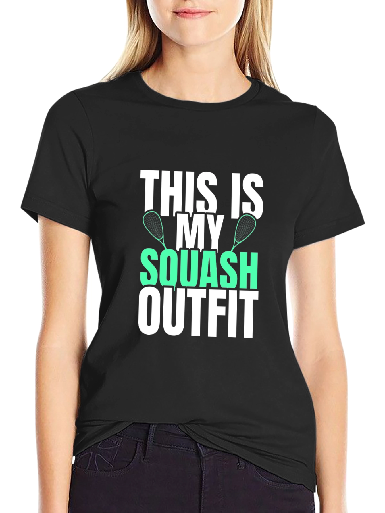 Squash Outfit T-Shirt - Perfect for Players