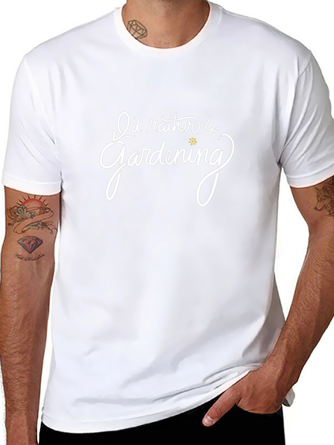 Gardening T-Shirt: Id Rather Be Gardening