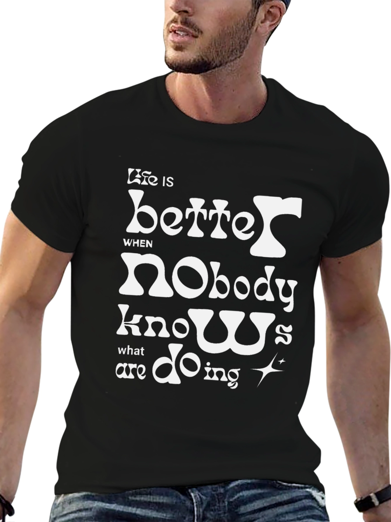 Life is Better Funny Graphic Tee