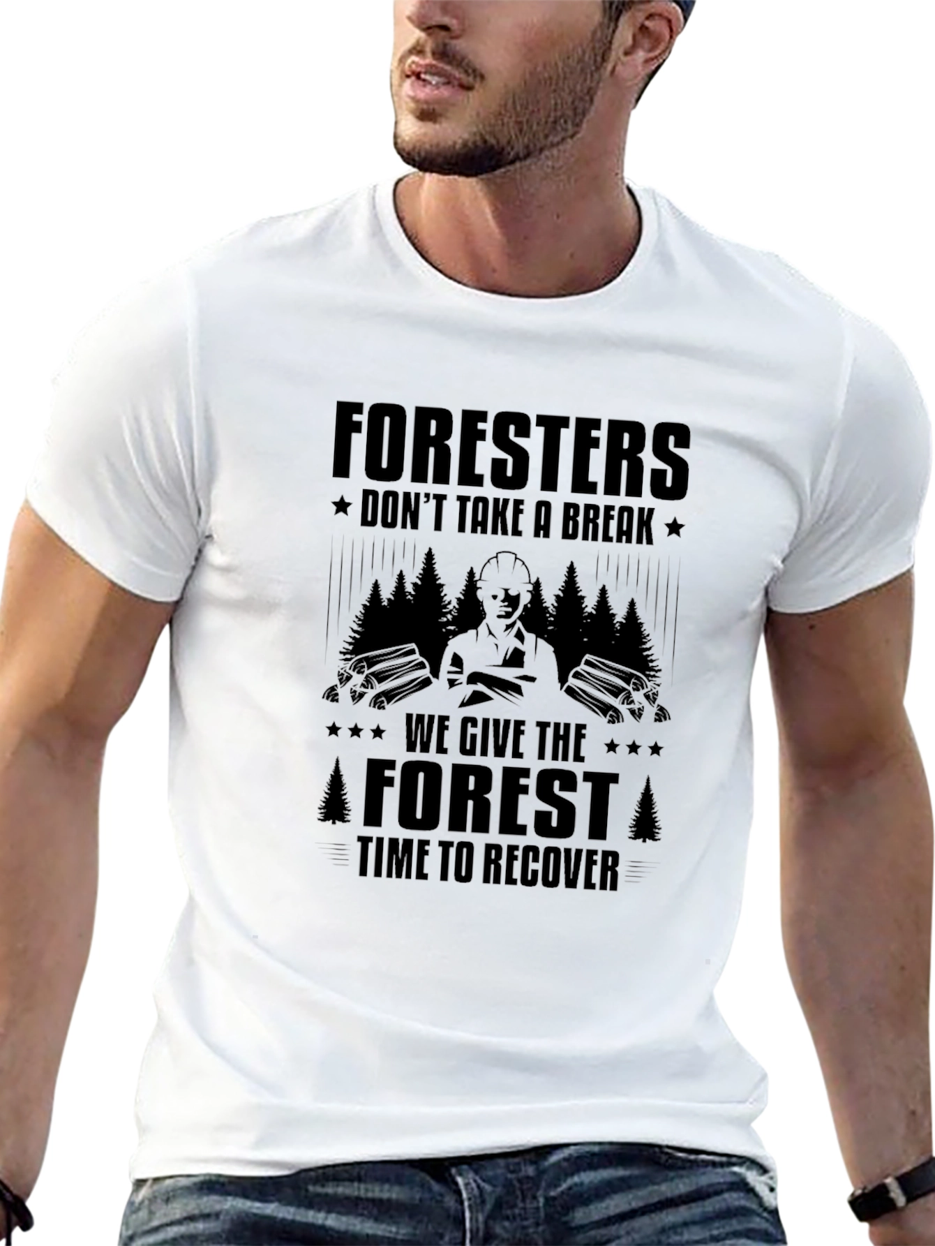Foresters Dont Take a Break Graphic Tee