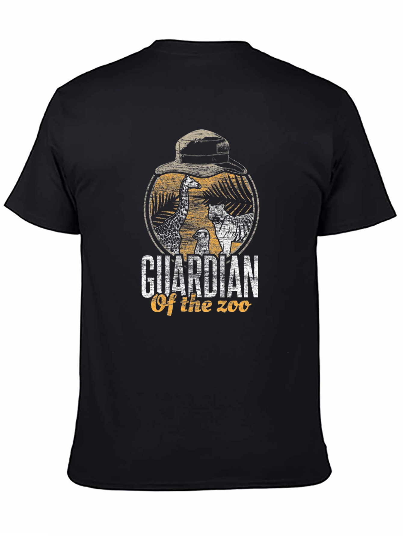 Guardian of the Zoo Black T-Shirt