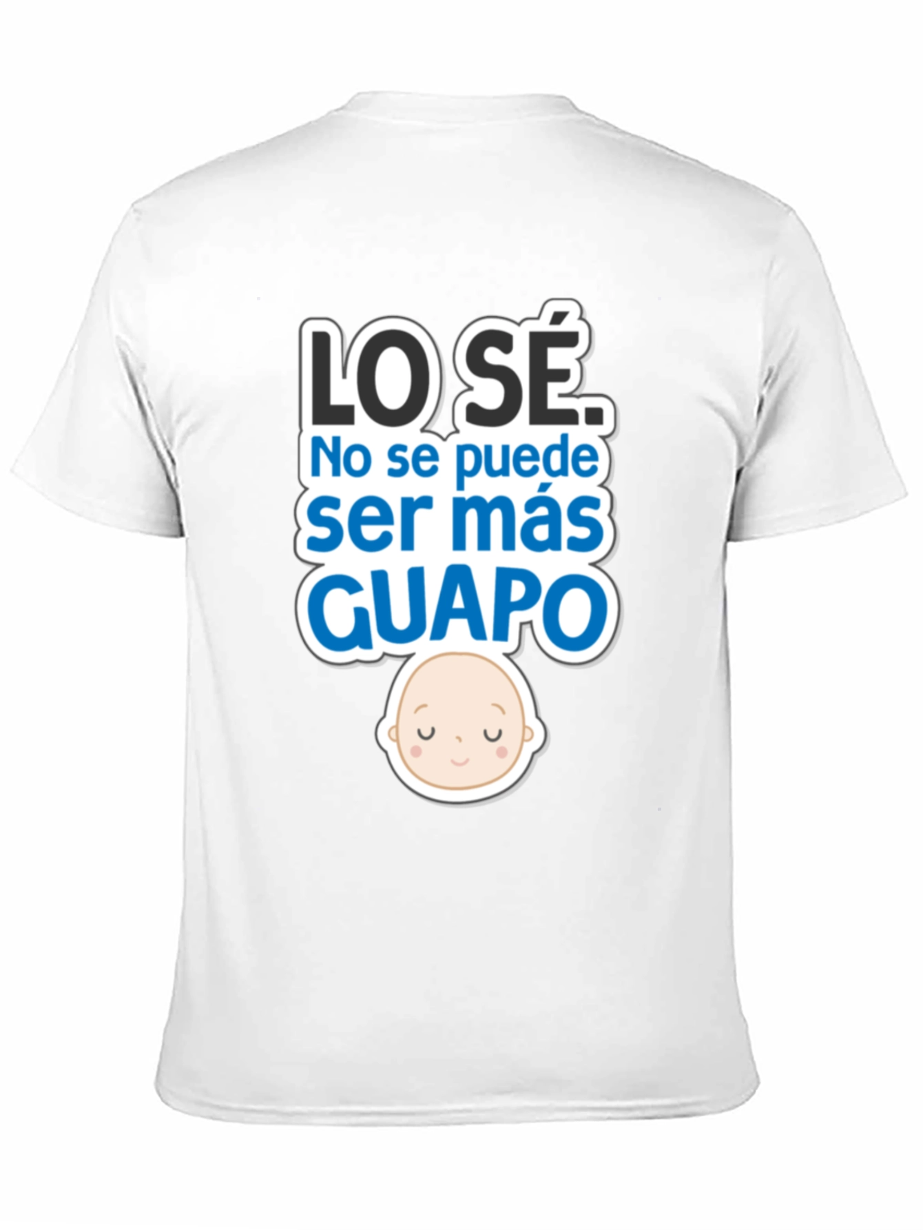Cute Baby LO SÉ GUAPO Black T-Shirt