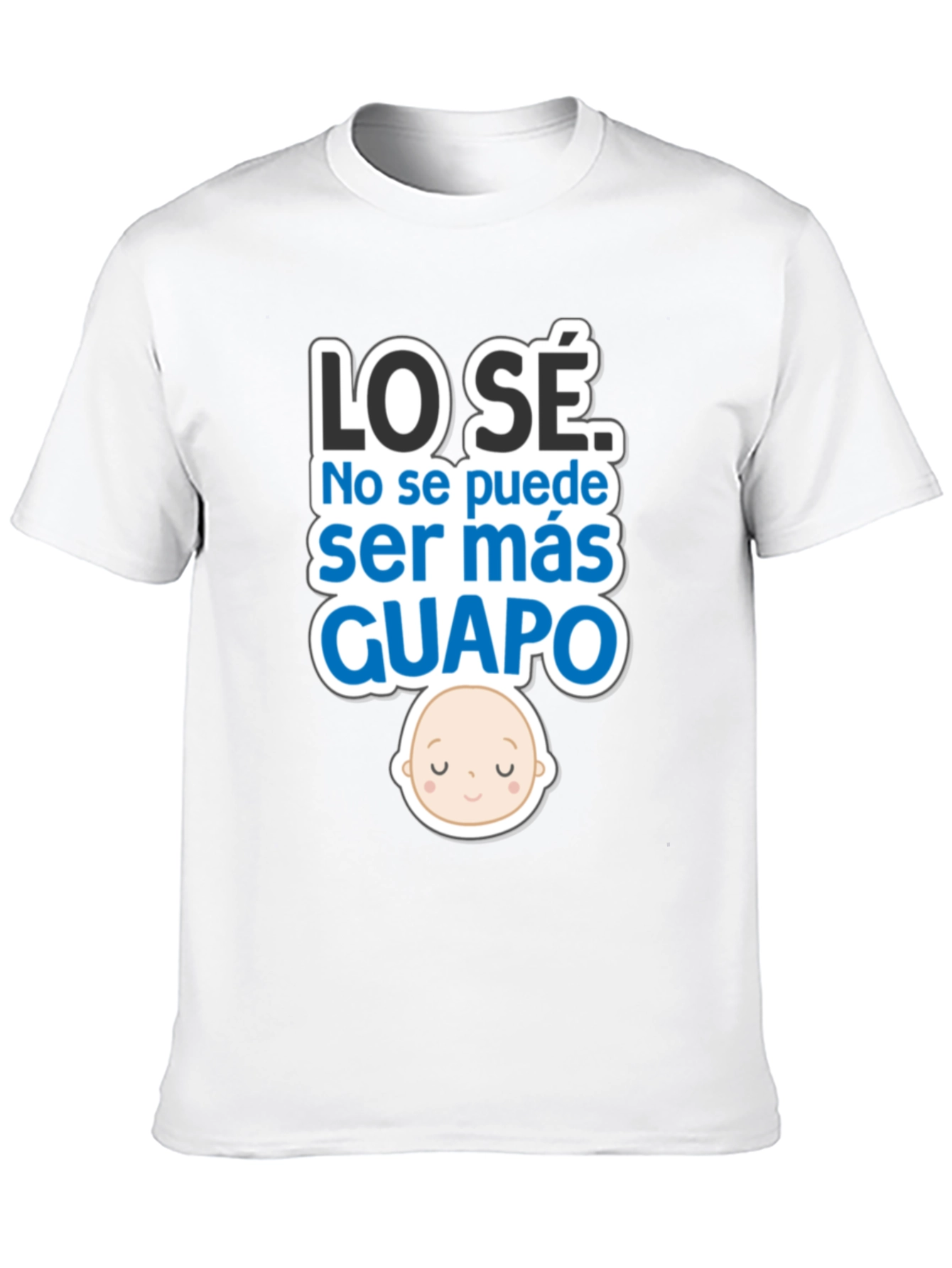Cute Baby LO SÉ GUAPO Black T-Shirt