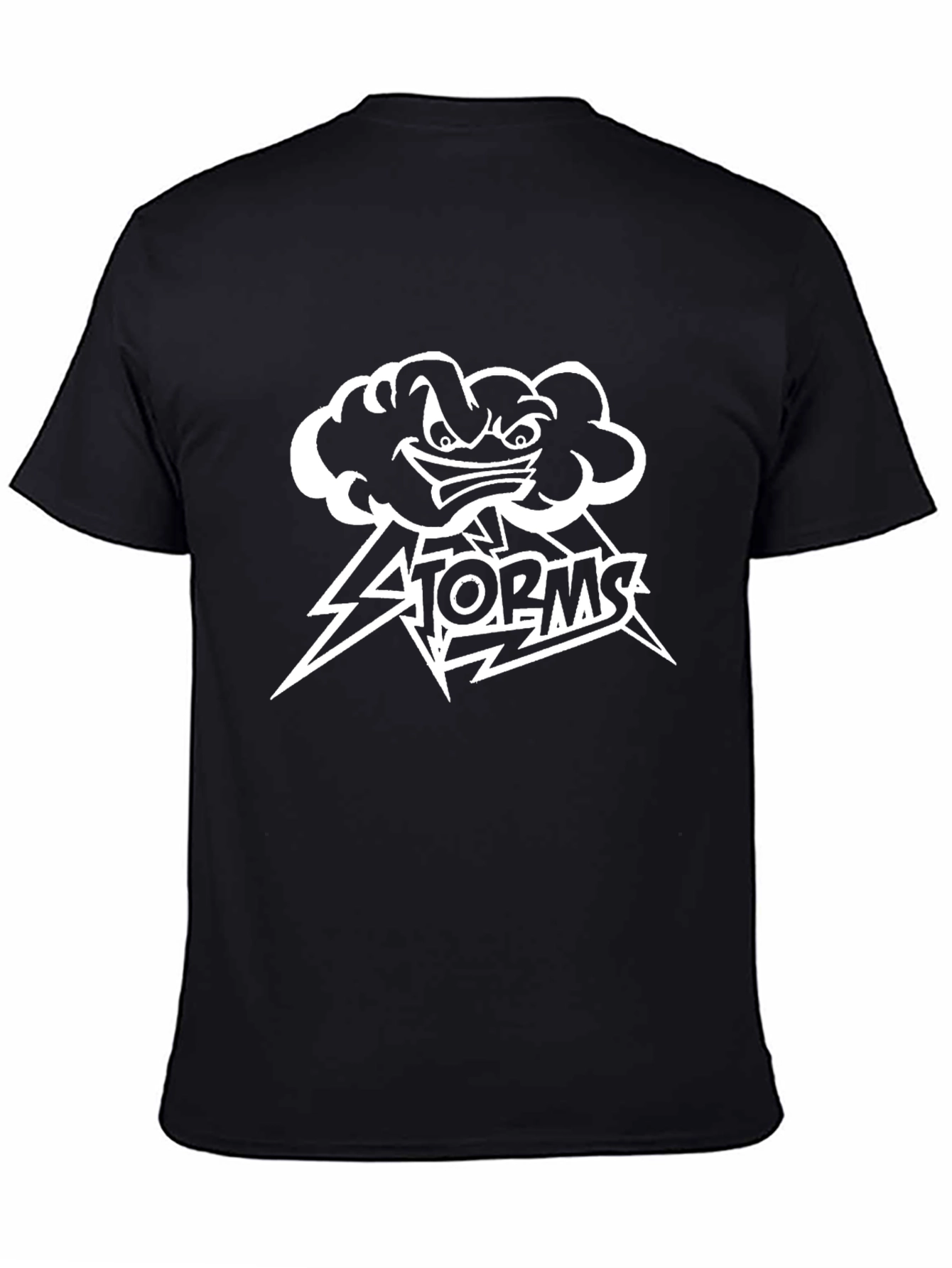 Storms Graphic Black T-Shirt