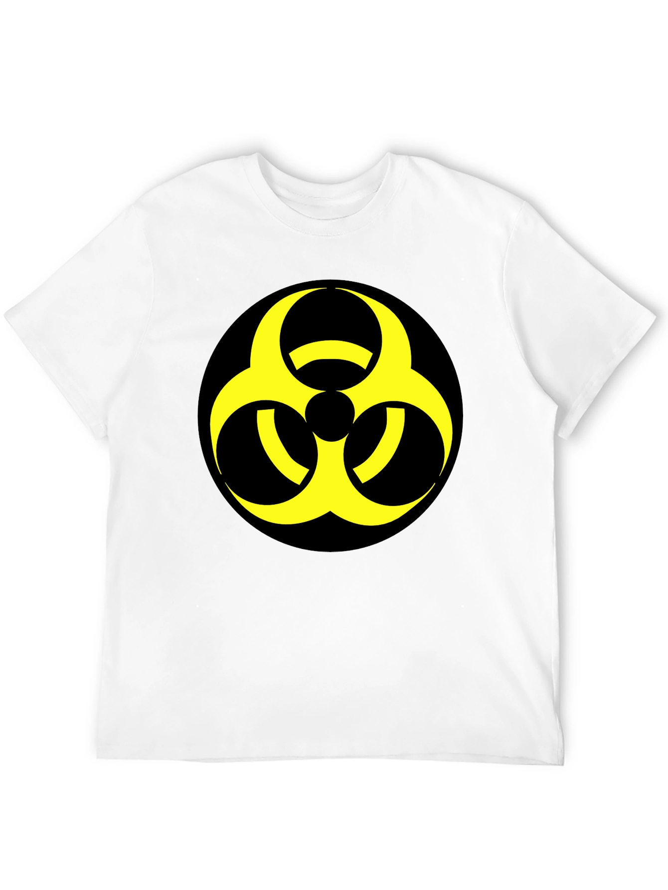 Biohazard Symbol Graphic Tee - Bold & Unique
