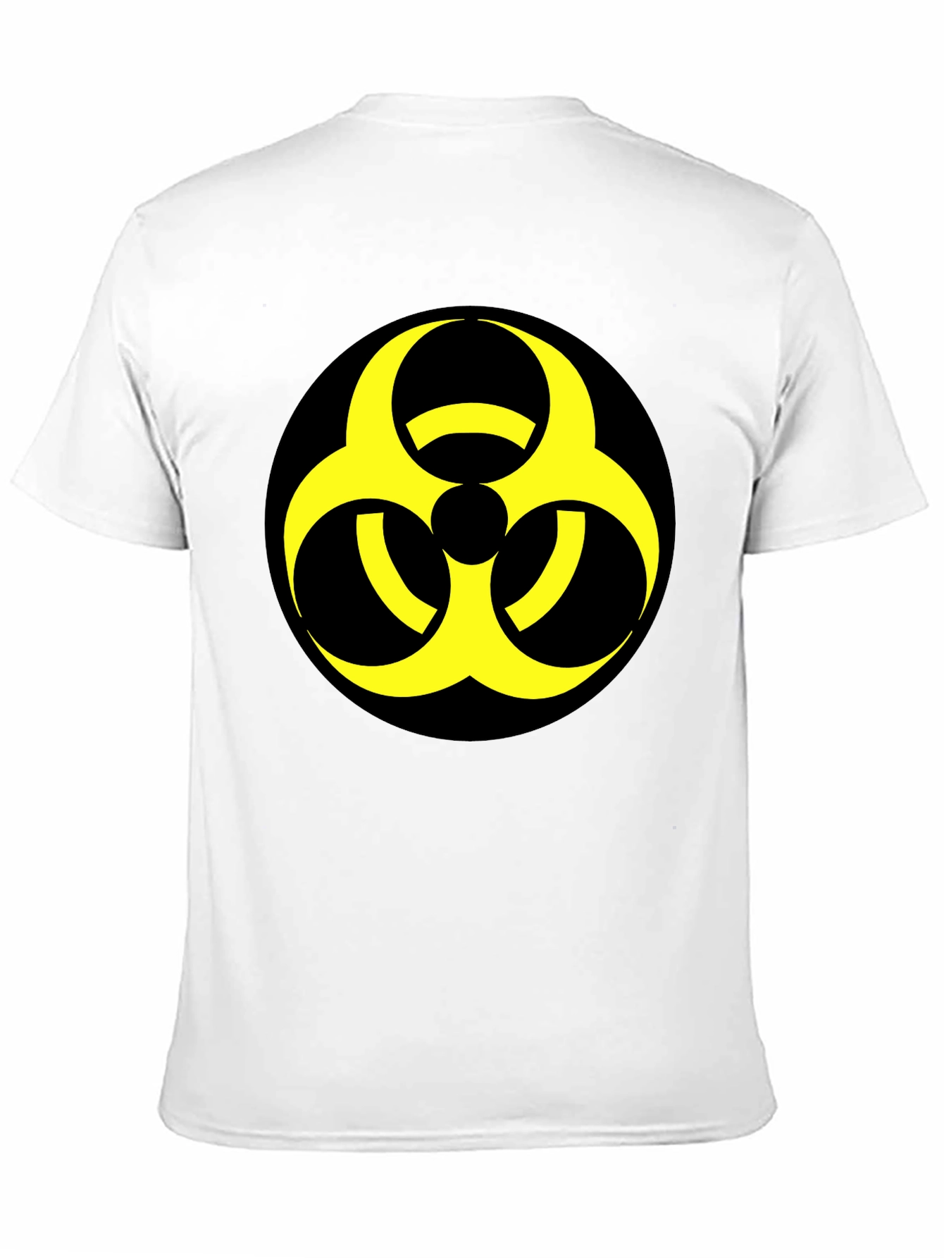 Biohazard Symbol Graphic Tee - Bold & Unique