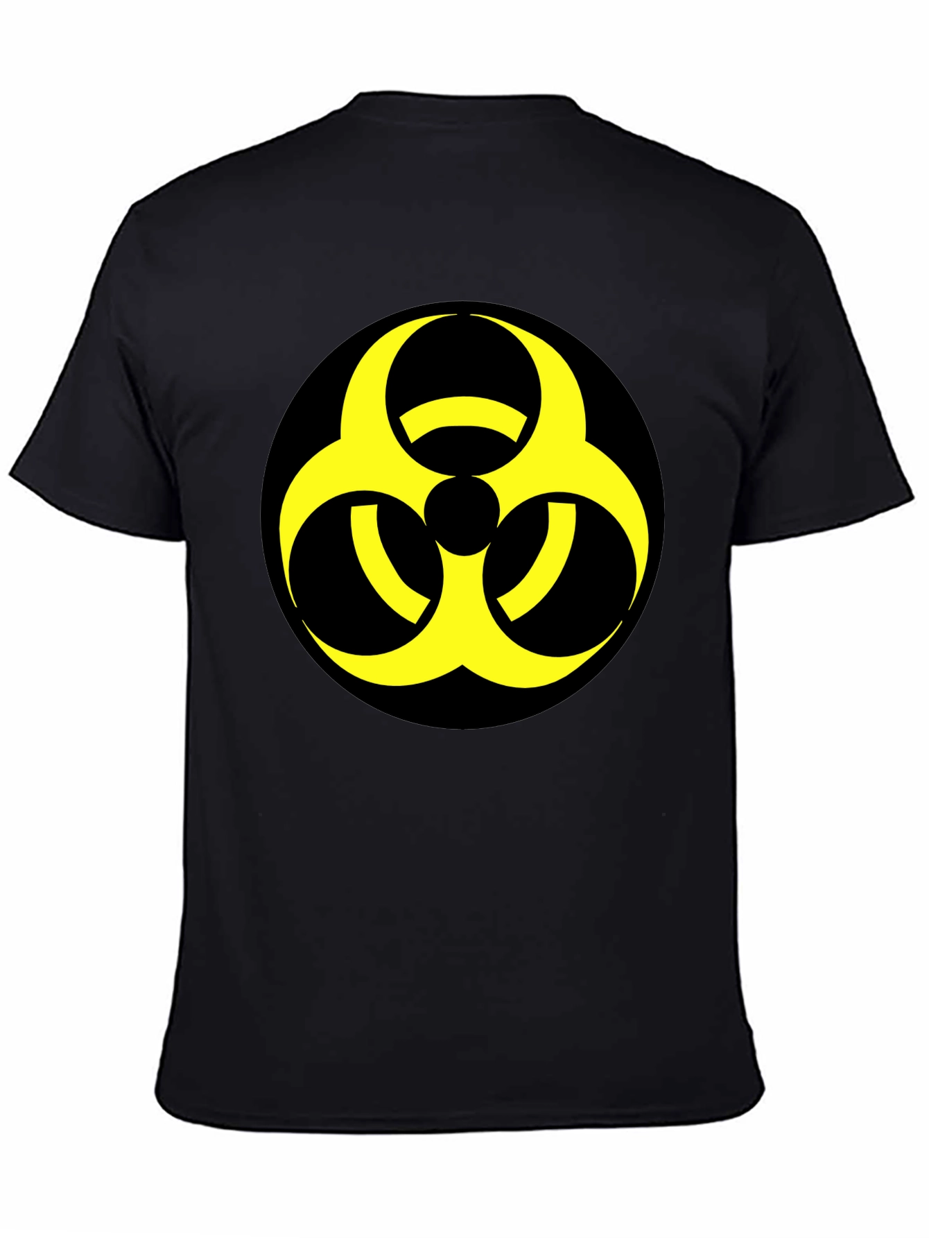 Biohazard Symbol Graphic Tee - Bold & Unique