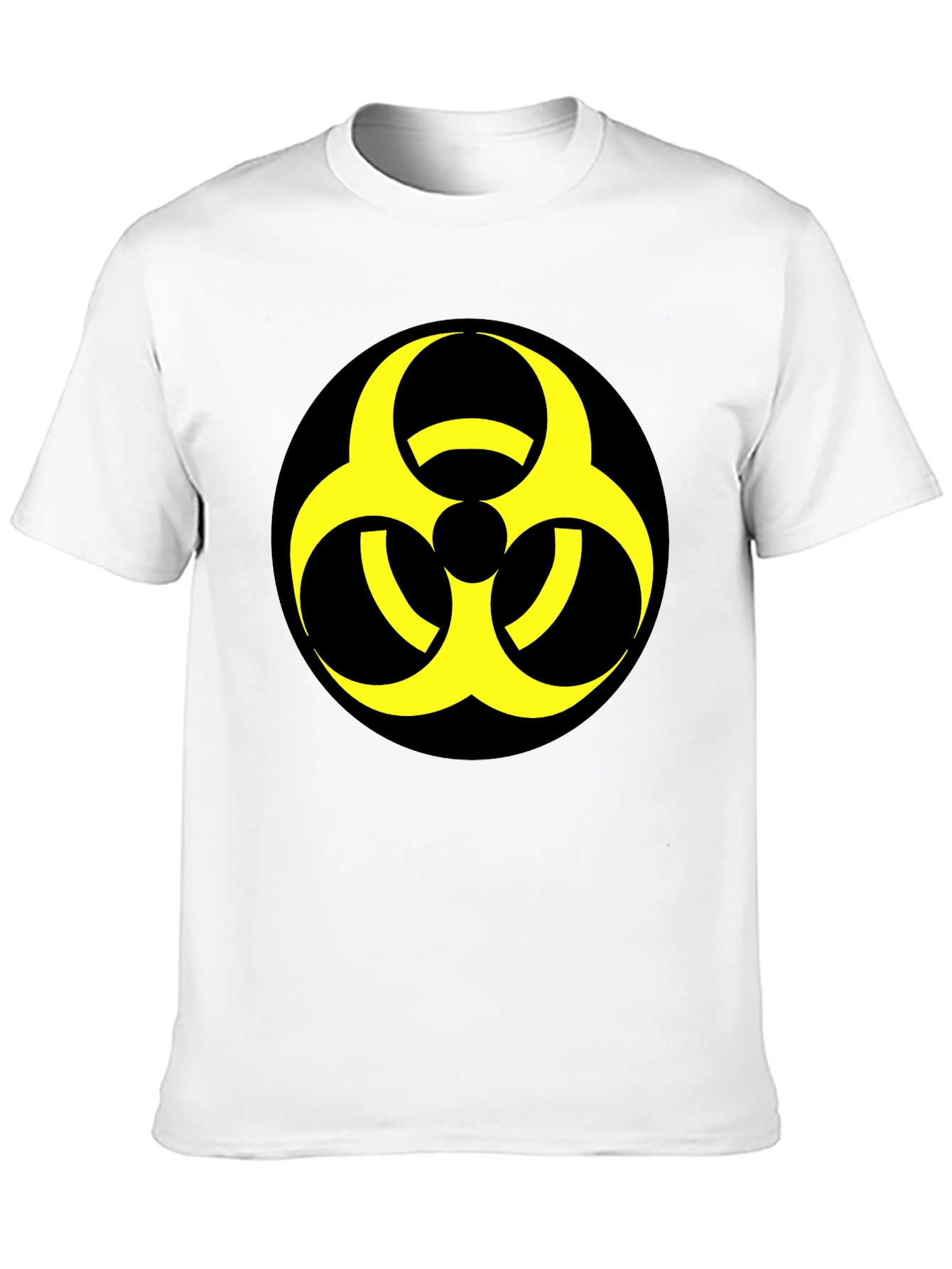 Biohazard Symbol Graphic Tee - Bold & Unique