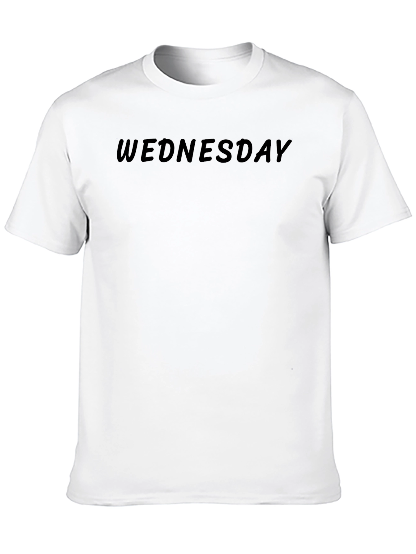 Wednesday Graphic Print Black T-Shirt