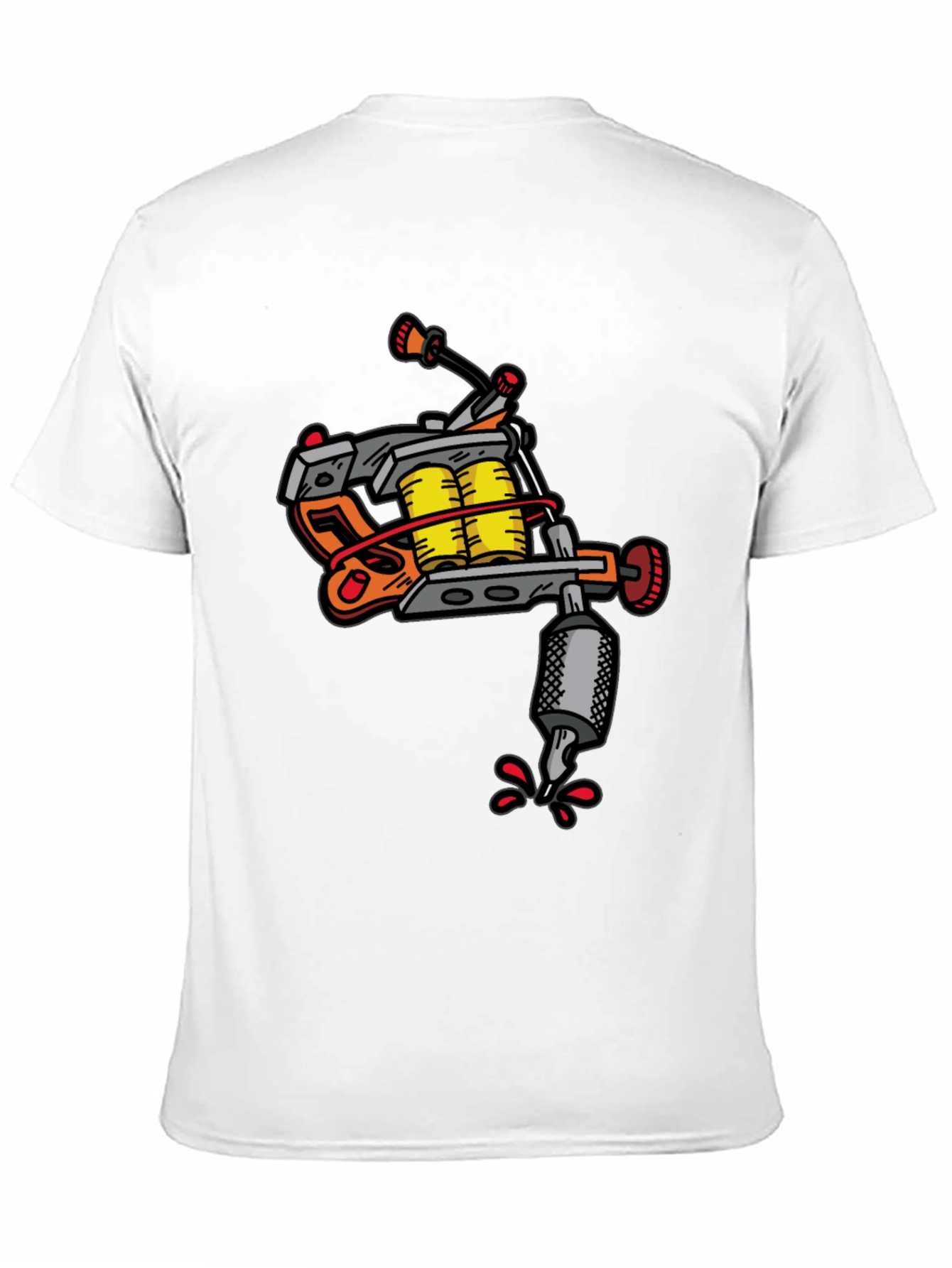 Tattoo Machine Graphic Tee - Cool Artistic Design