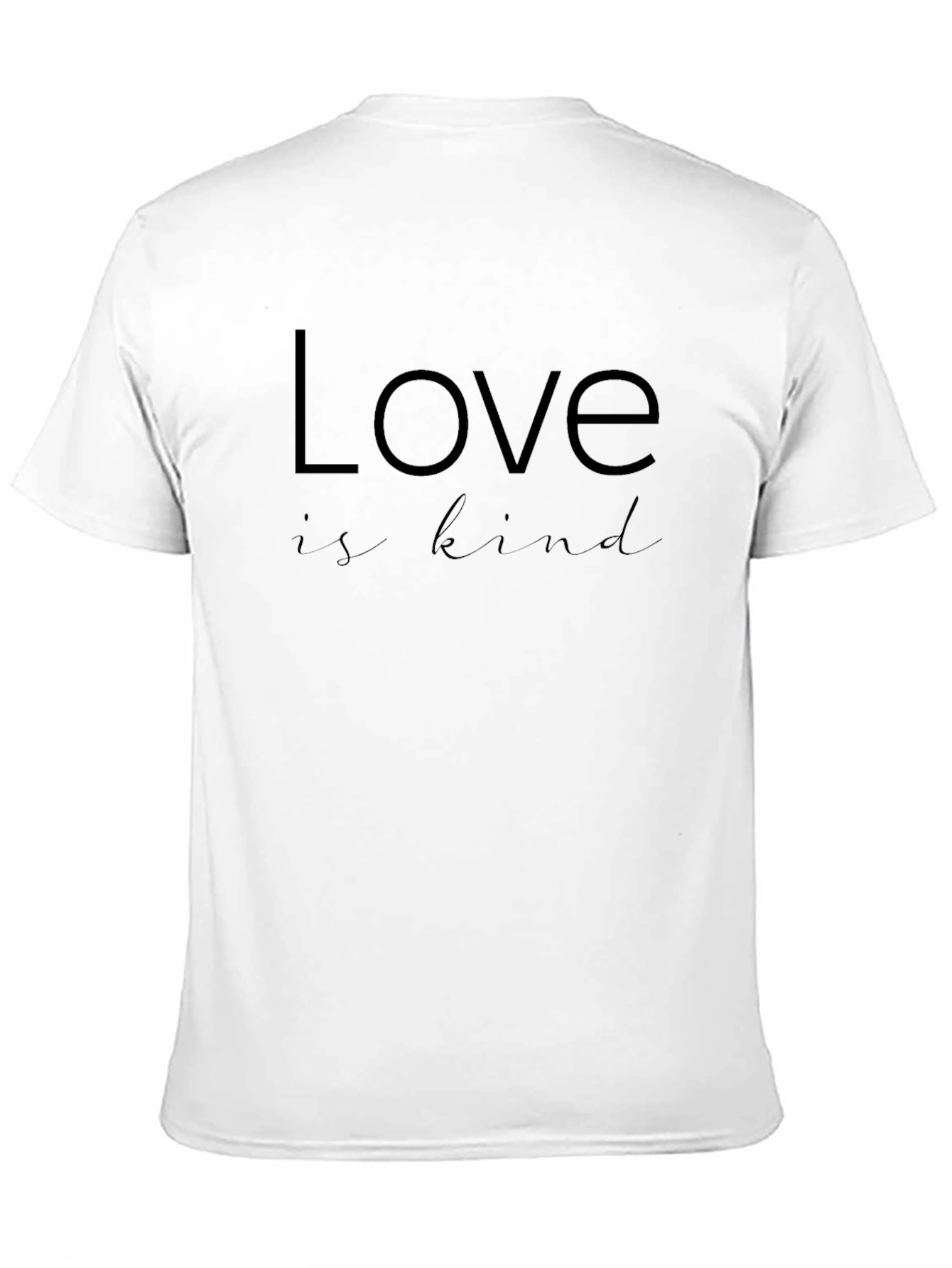 Love Is Kind T-Shirt - Black Graphic Tee