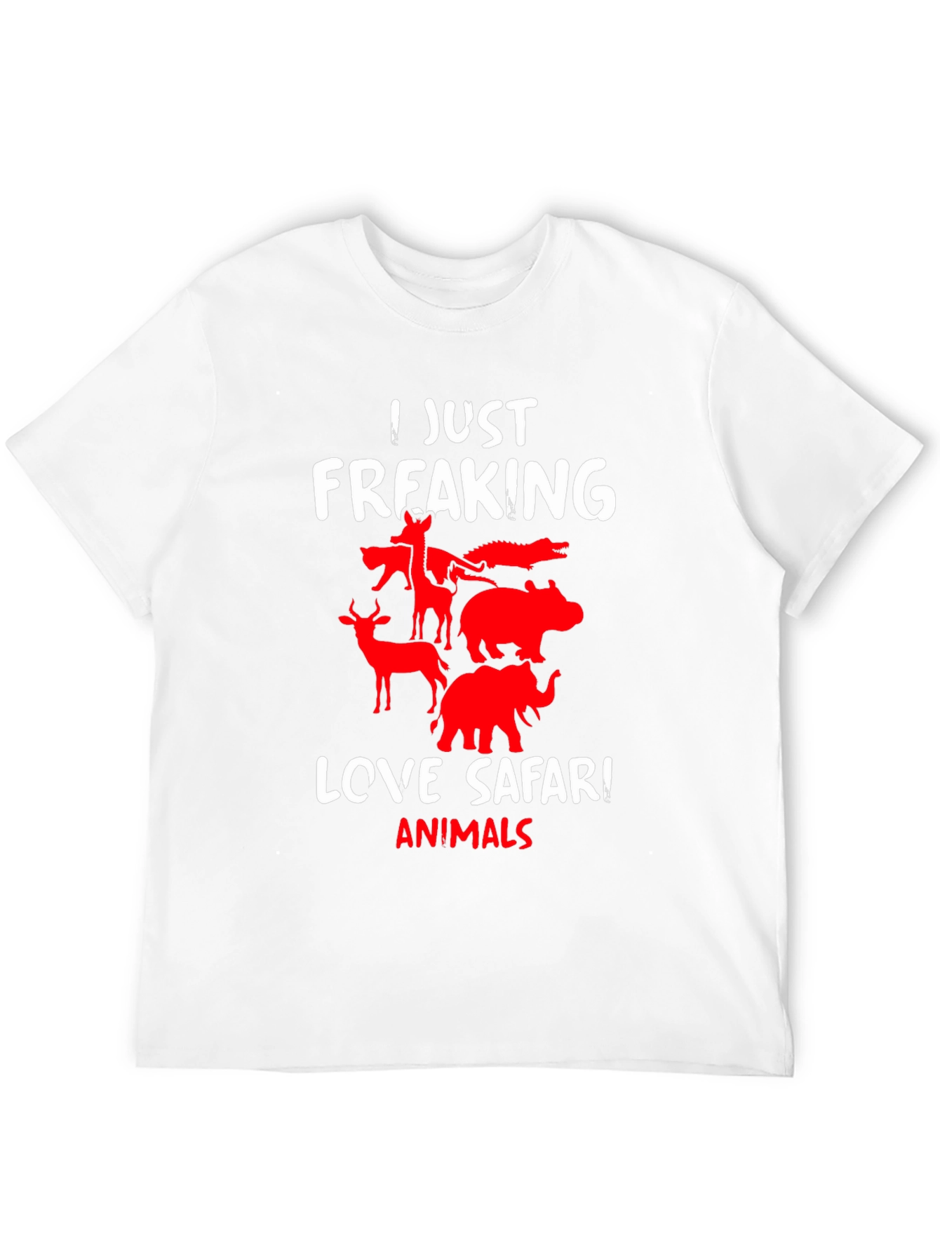 Safari Animals Graphic T-Shirt