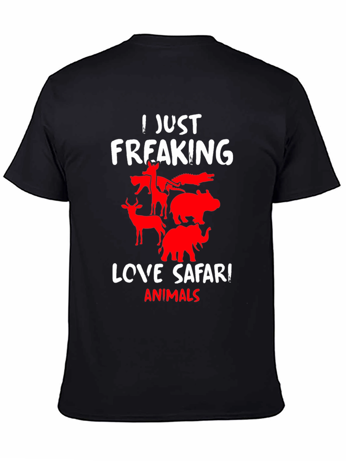 Safari Animals Graphic T-Shirt