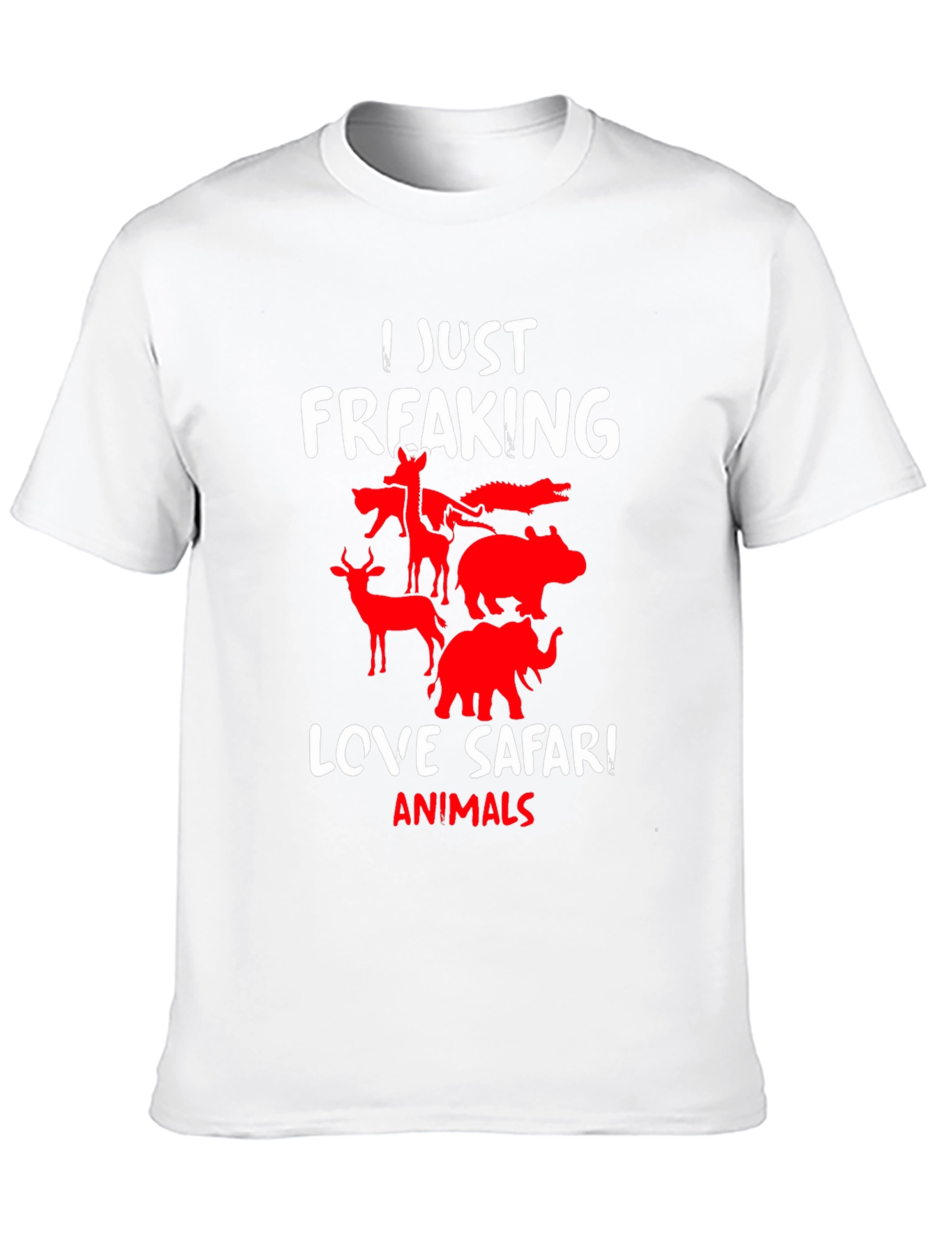 Safari Animals Graphic T-Shirt