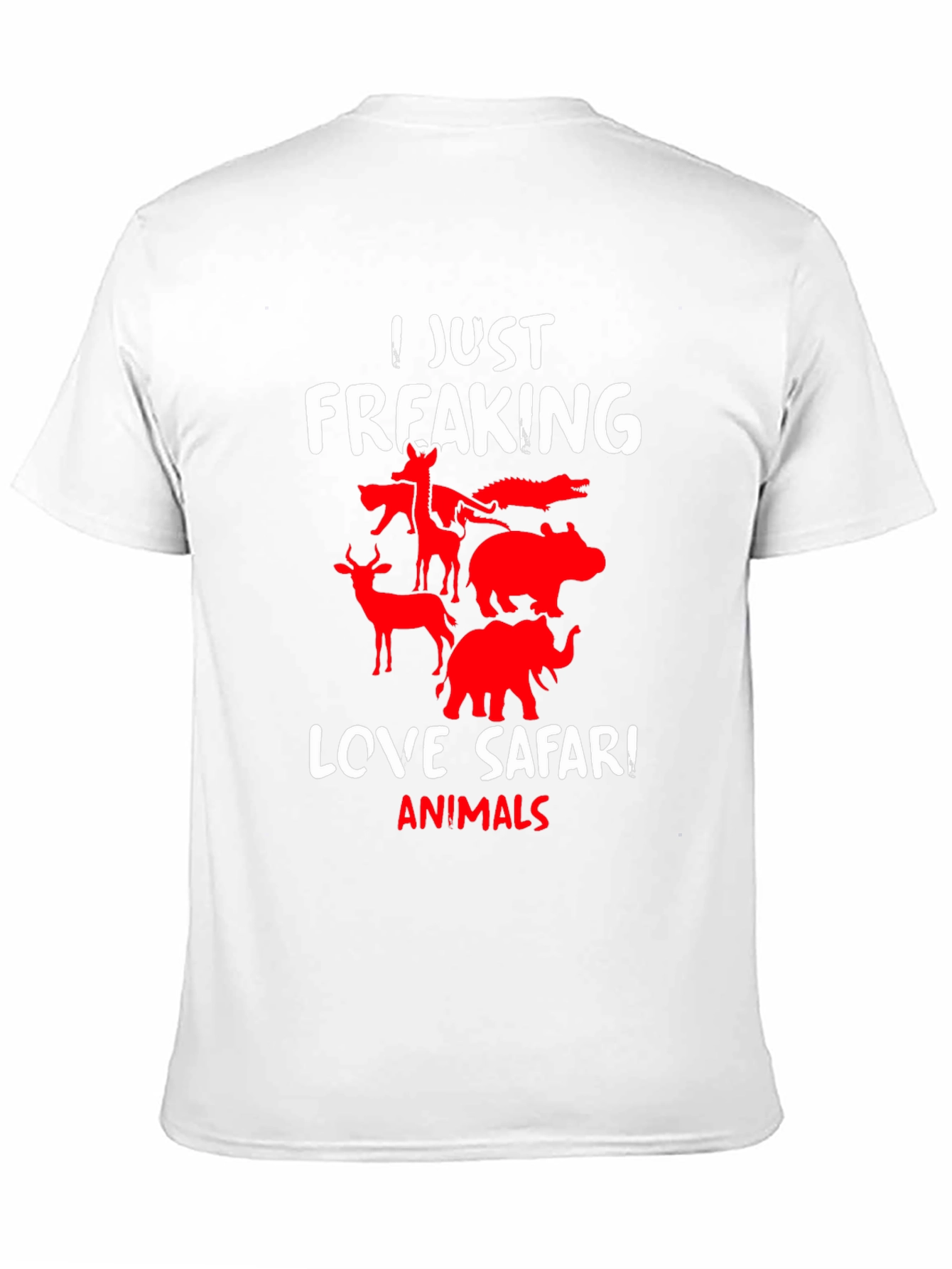 Safari Animals Graphic T-Shirt