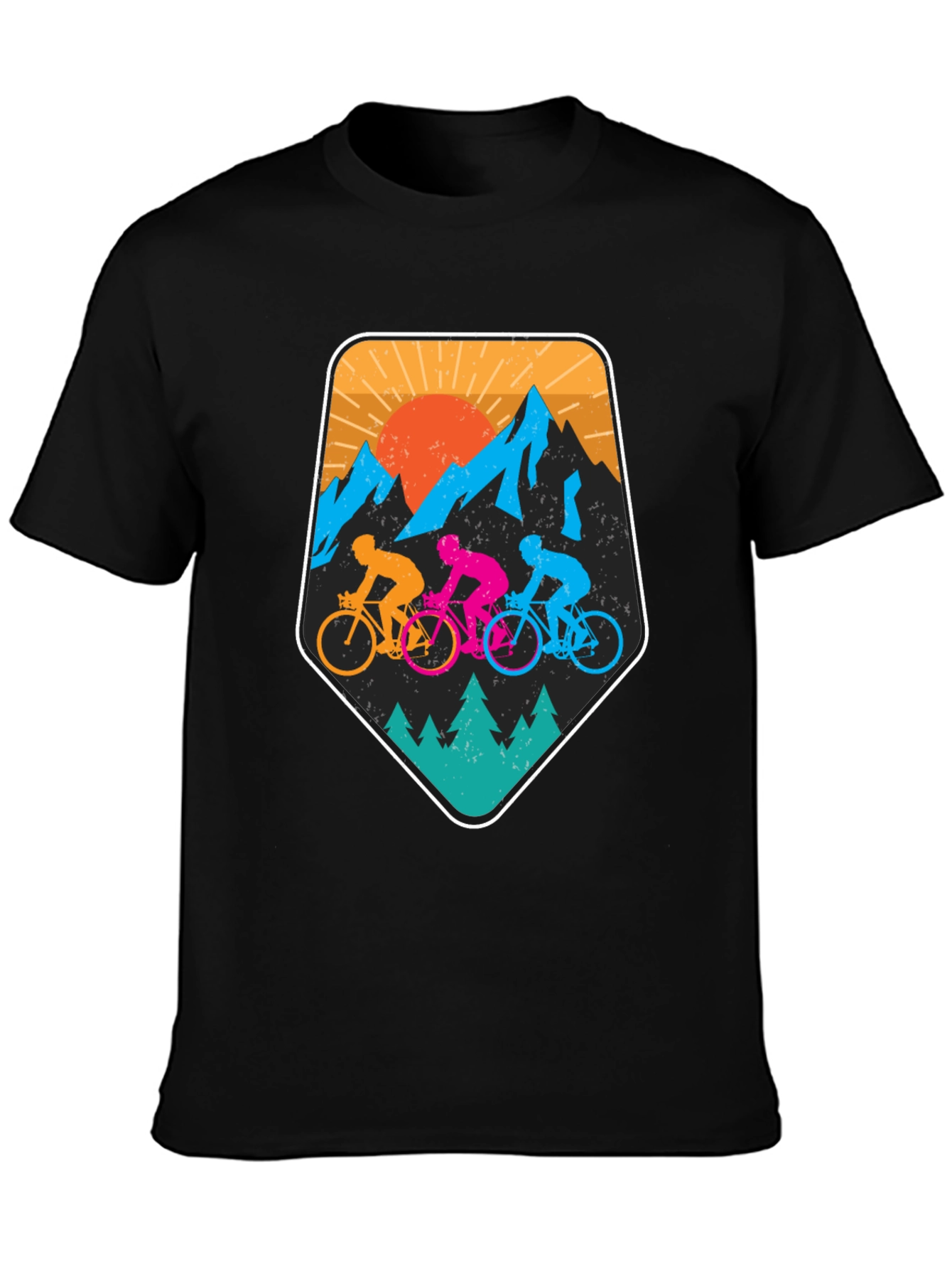 Mountain Biking T-Shirt - Outdoor Adventure Tee