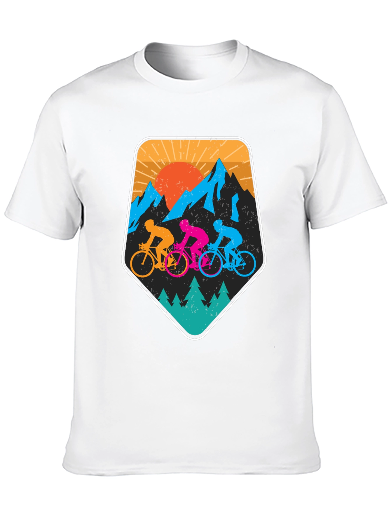 Mountain Biking T-Shirt - Outdoor Adventure Tee