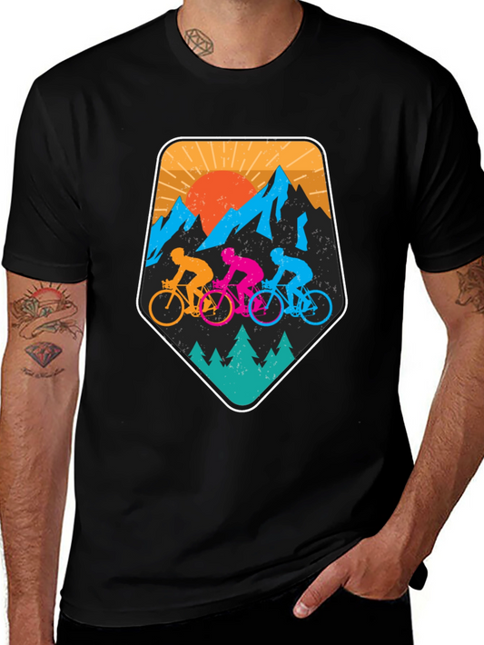 Mountain Biking T-Shirt - Outdoor Adventure Tee