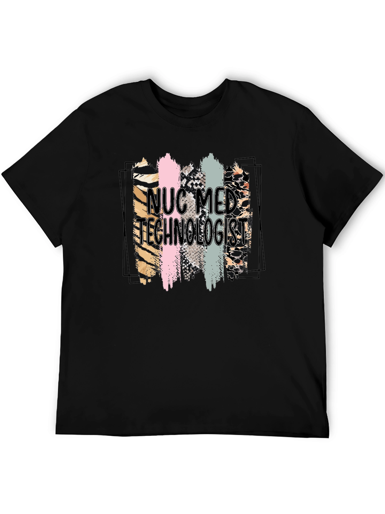 NUC Med Technologist T-Shirt - Black Cotton Tee