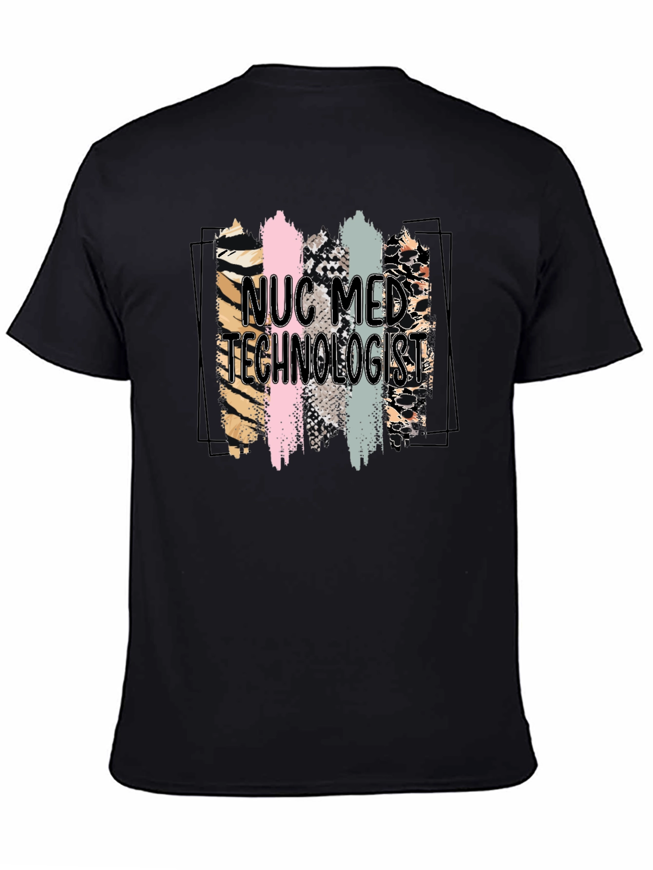 NUC Med Technologist T-Shirt - Black Cotton Tee